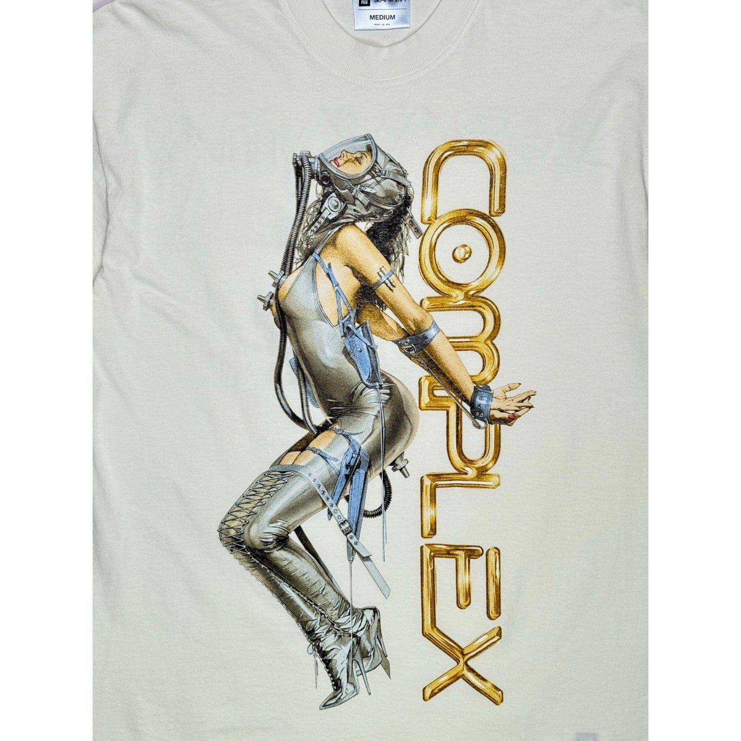 Club Sorayama Complexcon Gold Dust Short Sleeve Tee Shirt Beige Size US M / EU 48-50 / 2 - 3 Thumbnail