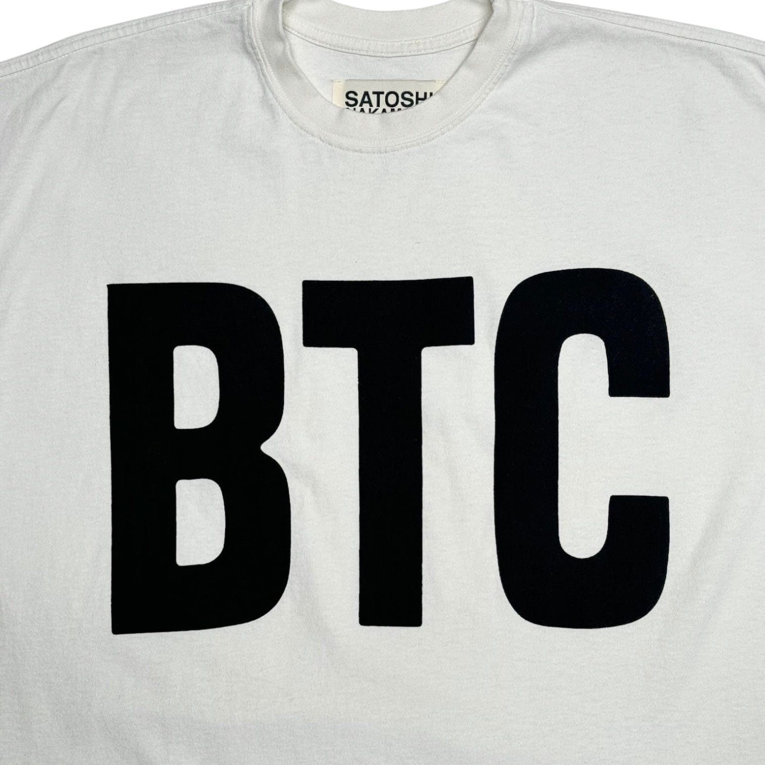 Satoshi Nakamoto BTC Short Sleeve Tee Shirt White Size US M / EU 48-50 / 2 - 3 Thumbnail