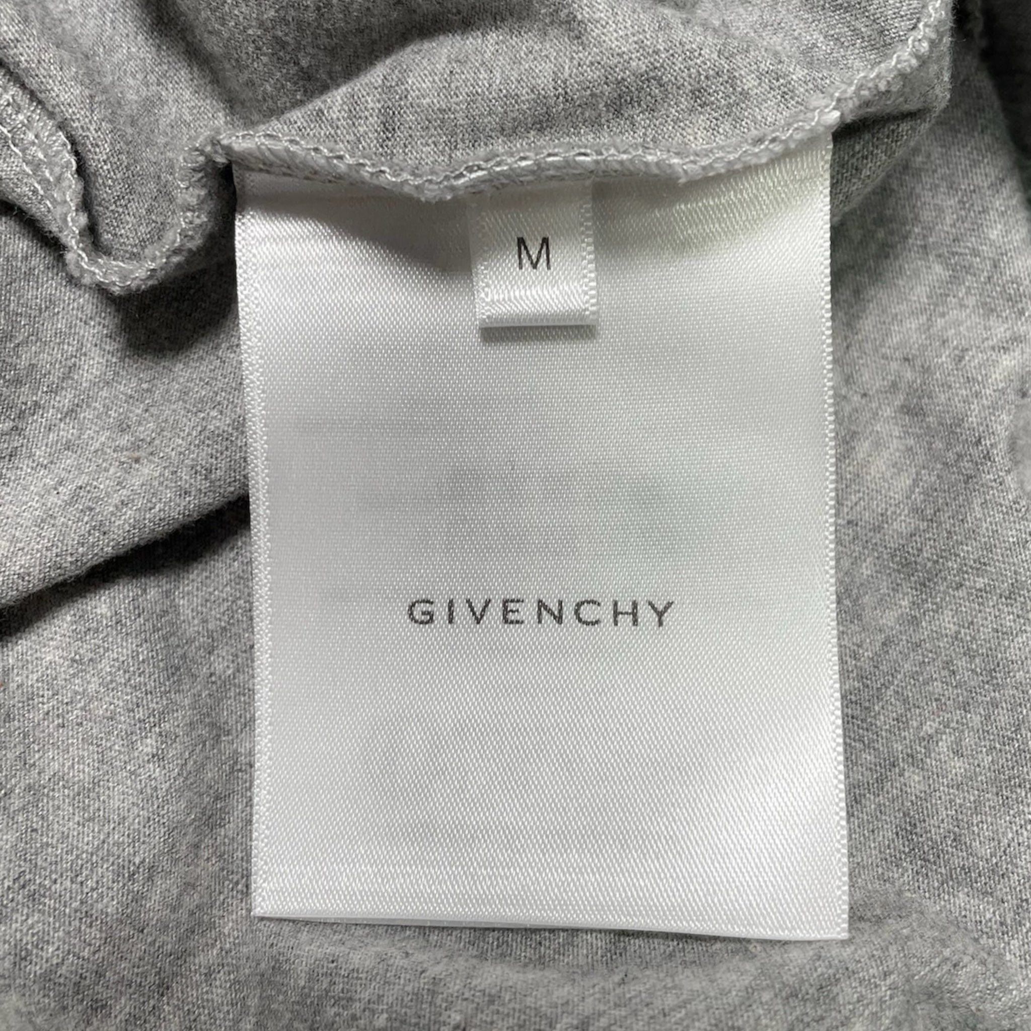 Givenchy Tattoo Logo Short Sleeve Tee Shirt Grey Size US M / EU 48-50 / 2 - 5 Thumbnail