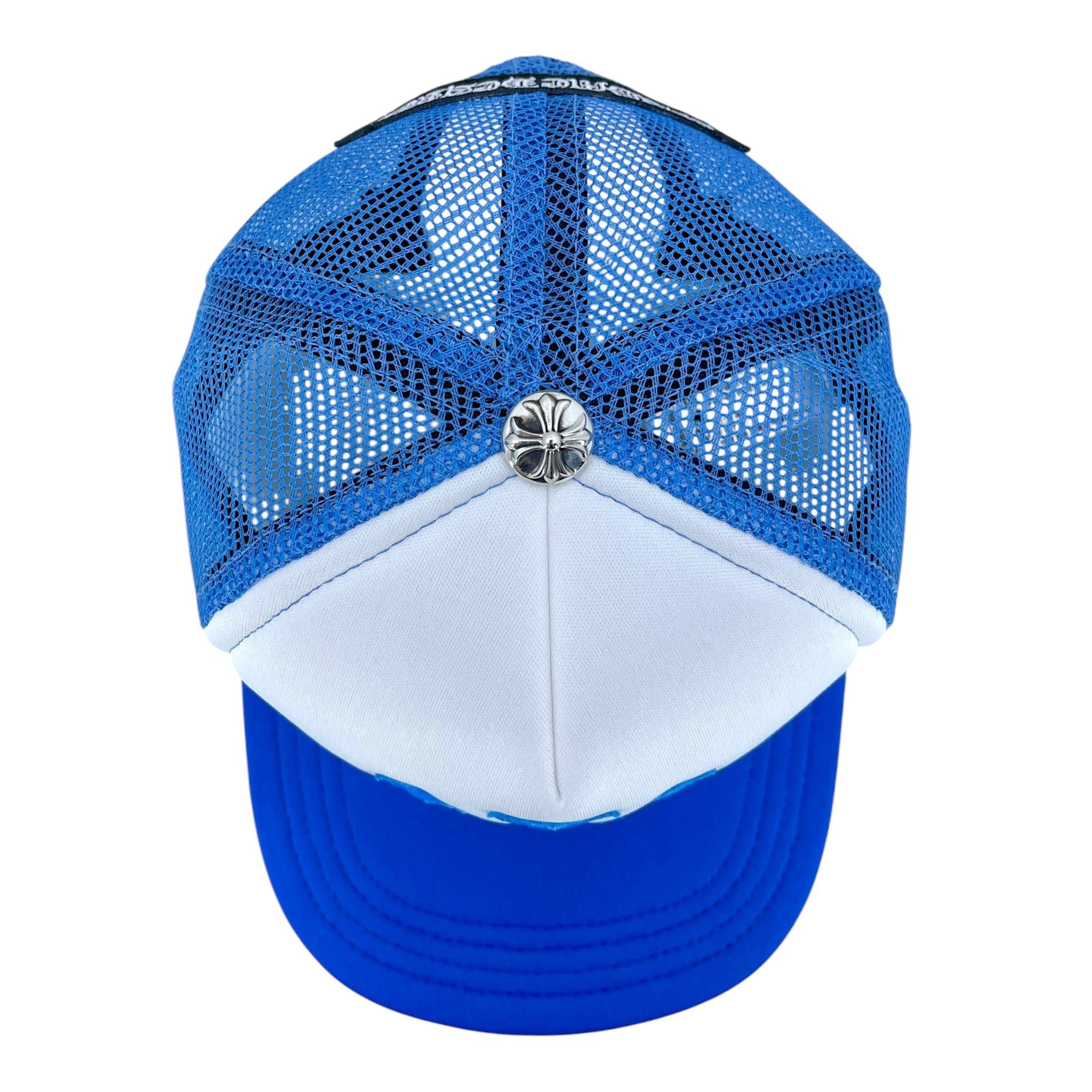 Chrome Hearts Cemetery Trucker Hat White Blue Size ONE SIZE - 7 Thumbnail