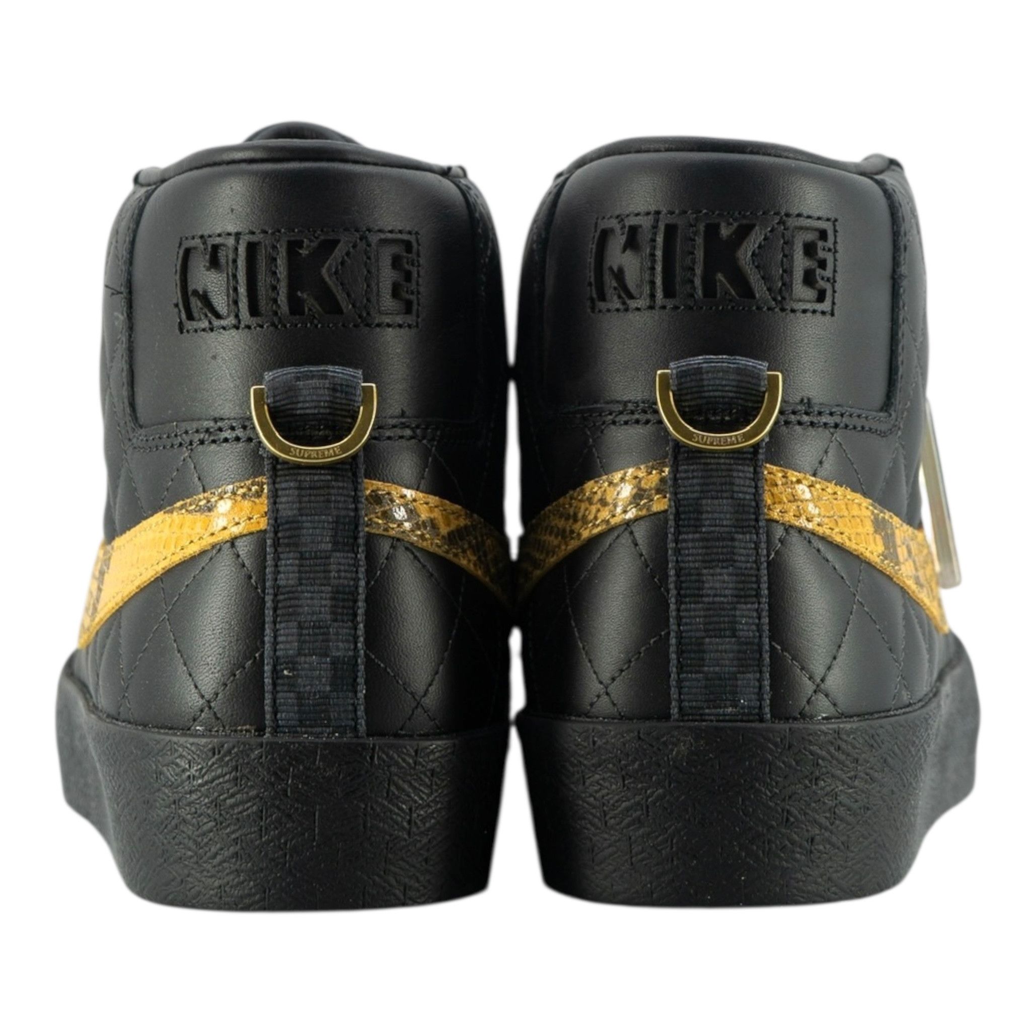 Nike SB Blazer Mid QS Supreme Black Size US 7.5 / EU 40-41 - 6 Thumbnail