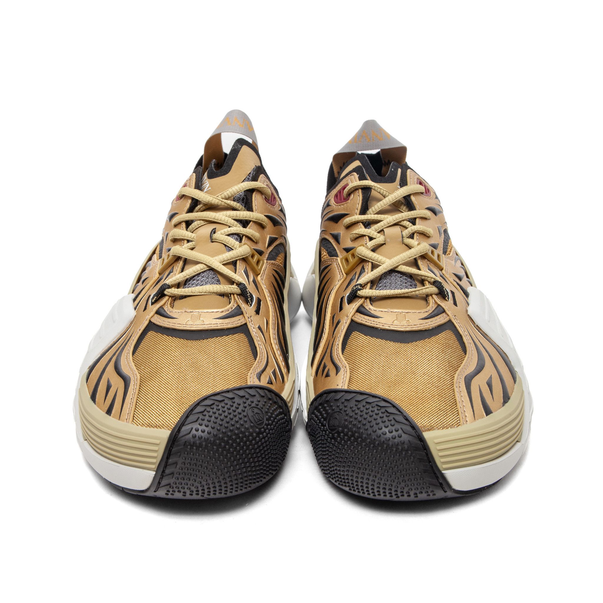 Lanvin Mesh Flash-X Sneakers Gold Size US 11 / EU 44 - 5 Thumbnail