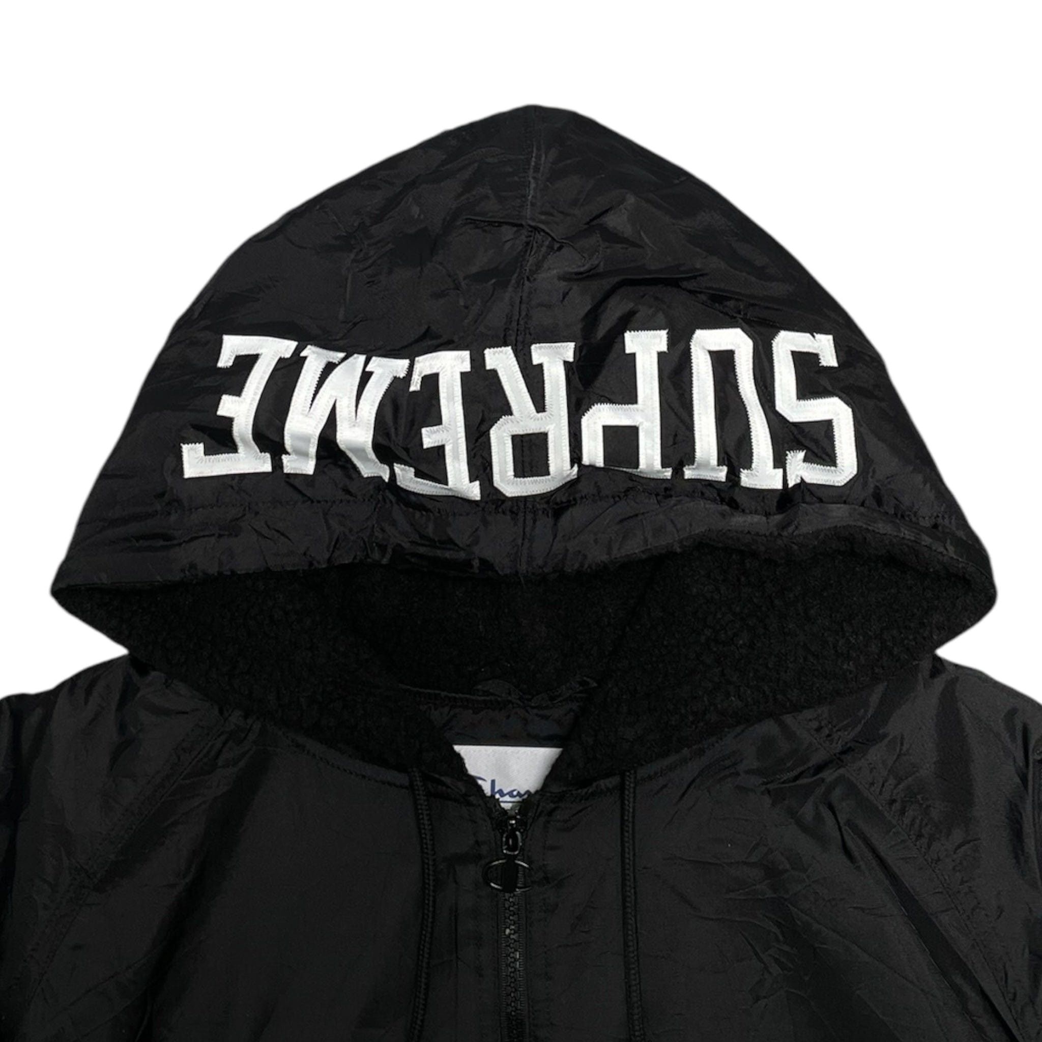 Supreme Champion Sherpa Lined Hooded Jacket Black Size US XL / EU 56 / 4 - 3 Thumbnail