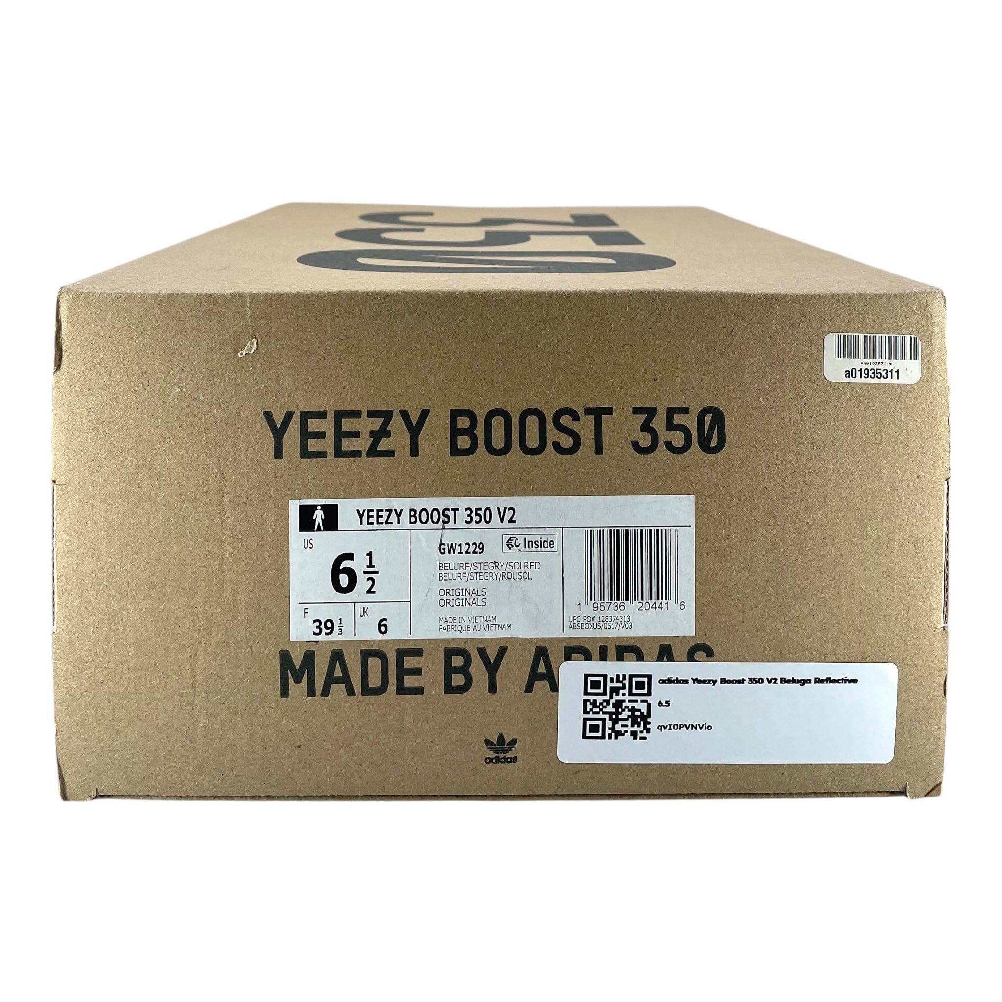 Adidas Yeezy Boost 350 V2 Beluga Reflective Size US 6.5 / EU 39-40 - 8 Thumbnail