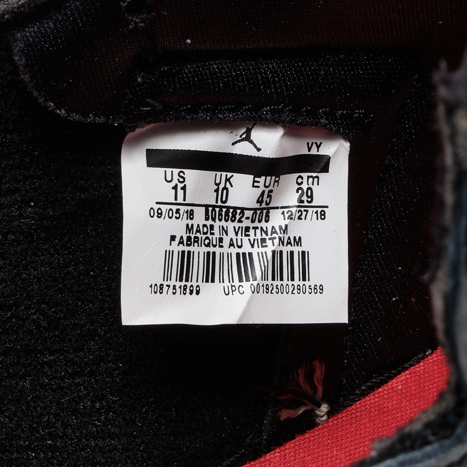 Nike 1 Retro High OG Defiant Couture Size US 11 / EU 44 - 8 Thumbnail
