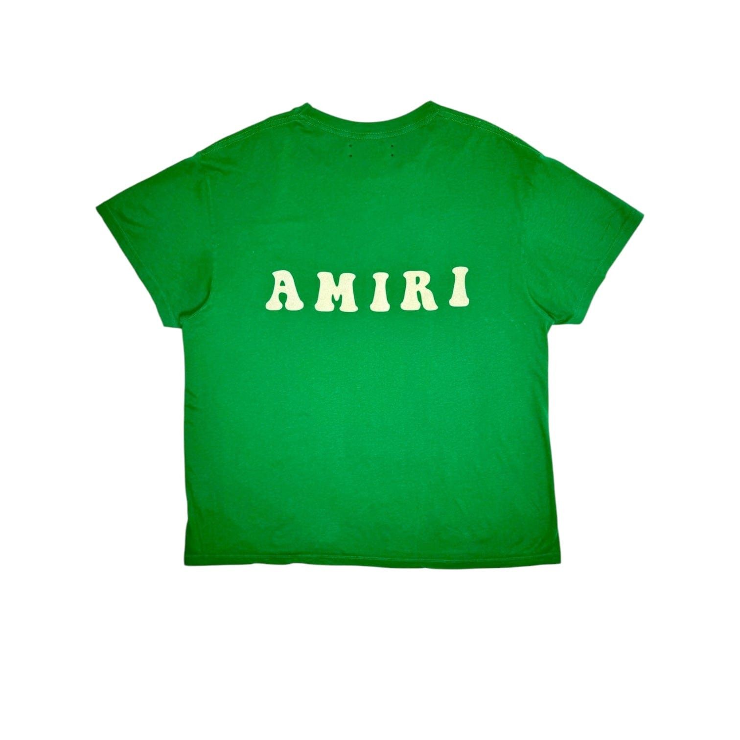 Amiri Amiri Take It Easy Baby Short Sleeve Tee Shirt Green Size US M / EU 48-50 / 2 - 2 Thumbnail
