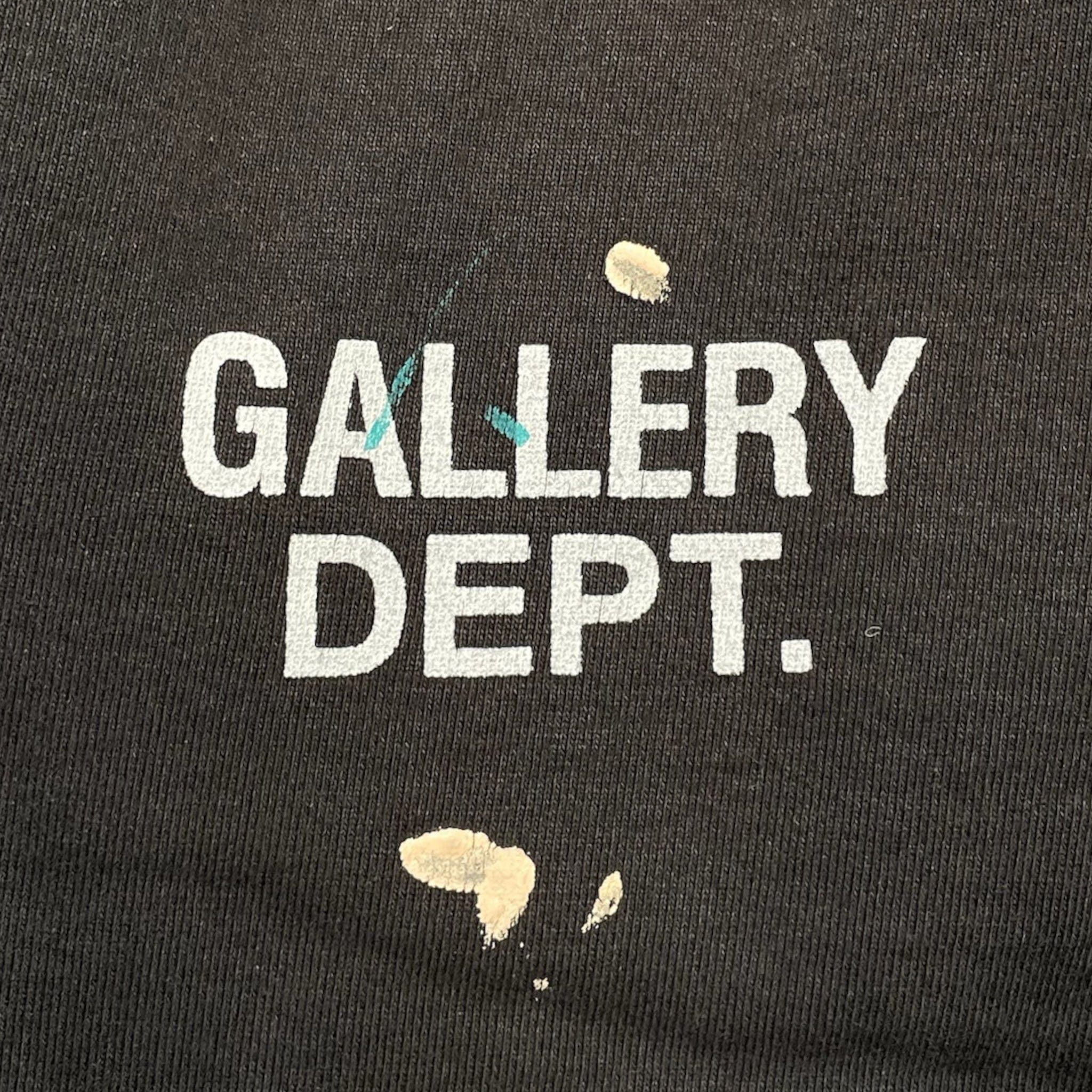 Gallery Dept. Gallery Department GD Logo Flare Sweatpants Washed Black (20 Size US 36 / EU 52 - 3 Thumbnail