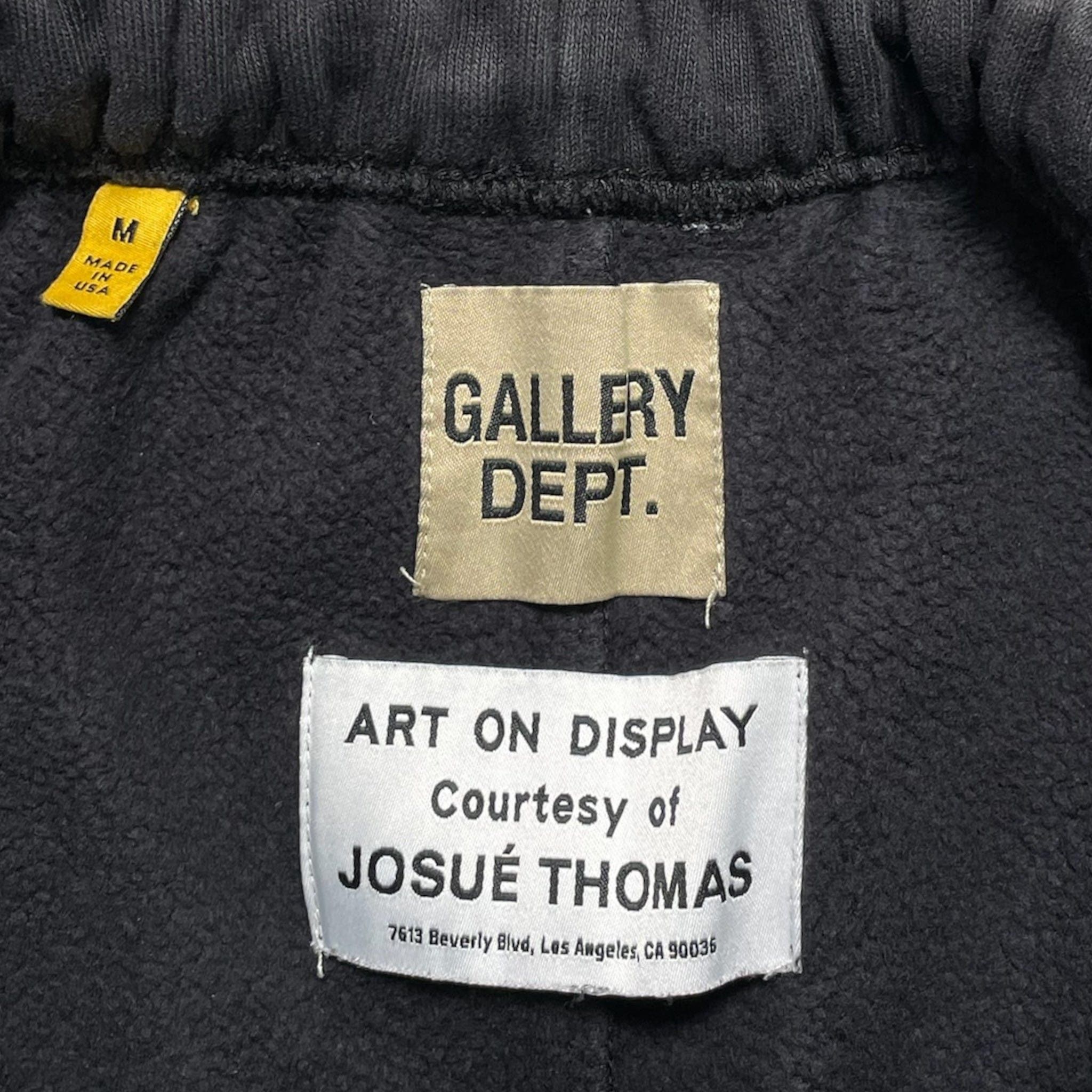 Gallery Dept. Gallery Department GD Logo Flare Sweatpants Washed Black (20 Size US 36 / EU 52 - 4 Thumbnail