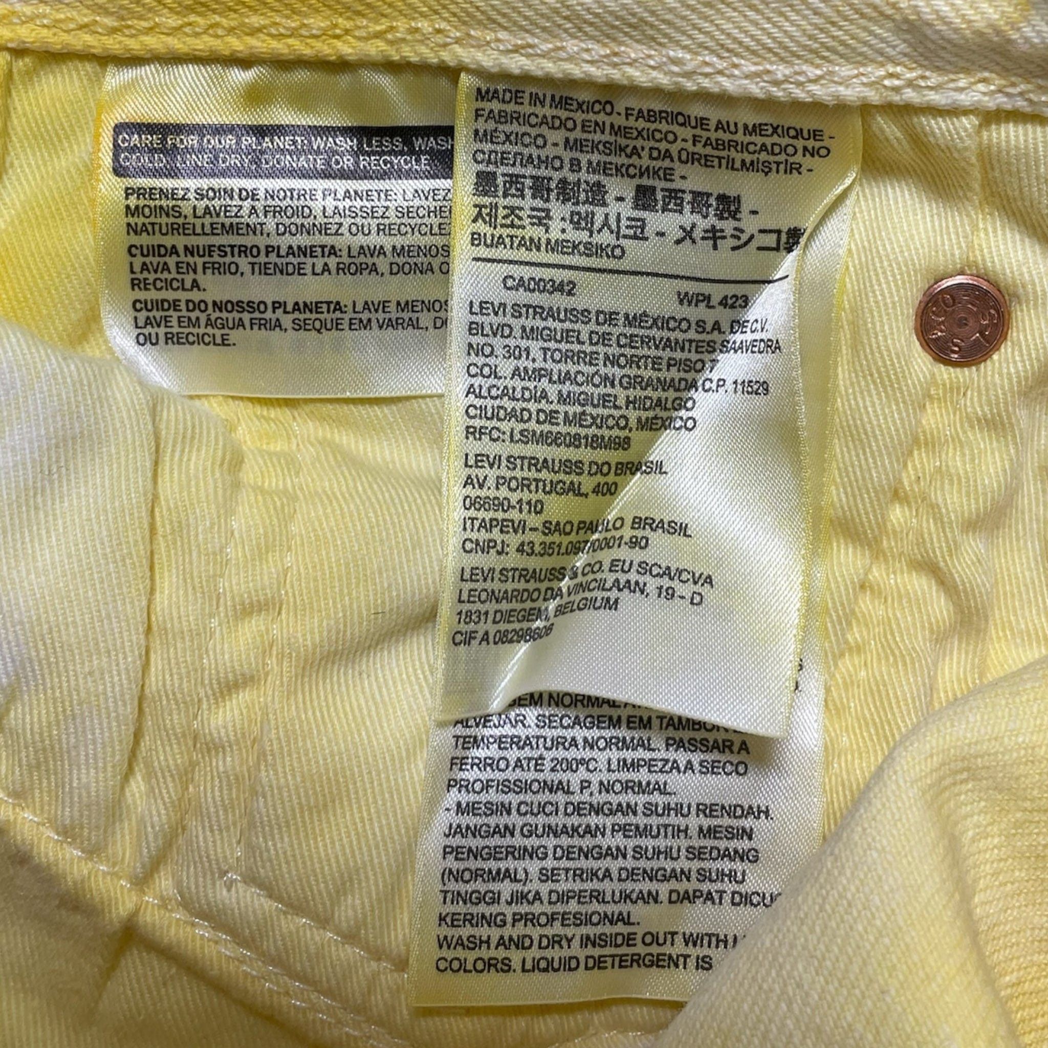 DENIM TEARS X Bstroy Gradient Jeans Yellow Orange Size US 30 / EU 46 - 5 Thumbnail