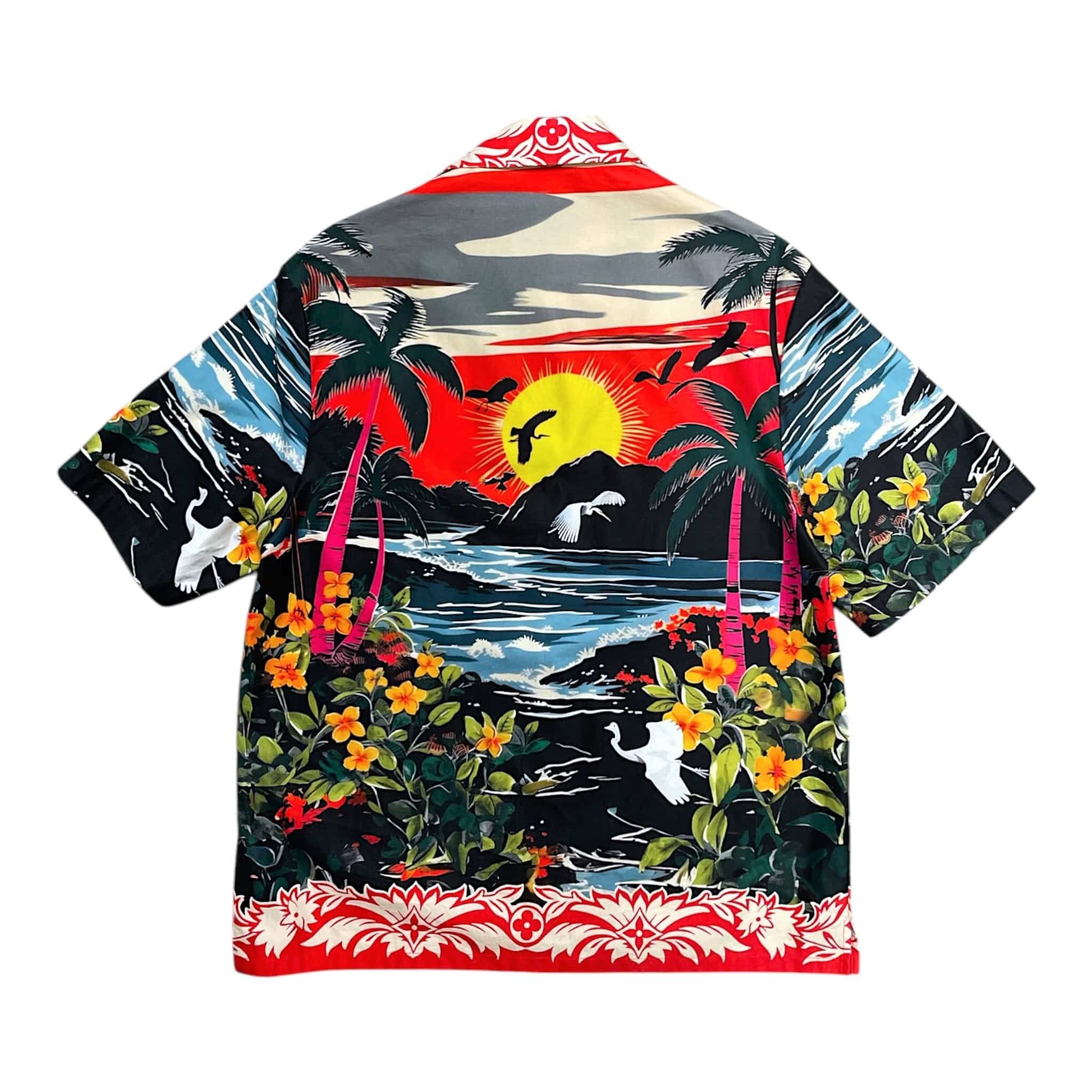 Louis Vuitton Sunset Button Up Short Sleeve Shirt Multi Size US S / EU 44-46 / 1 - 2 Thumbnail