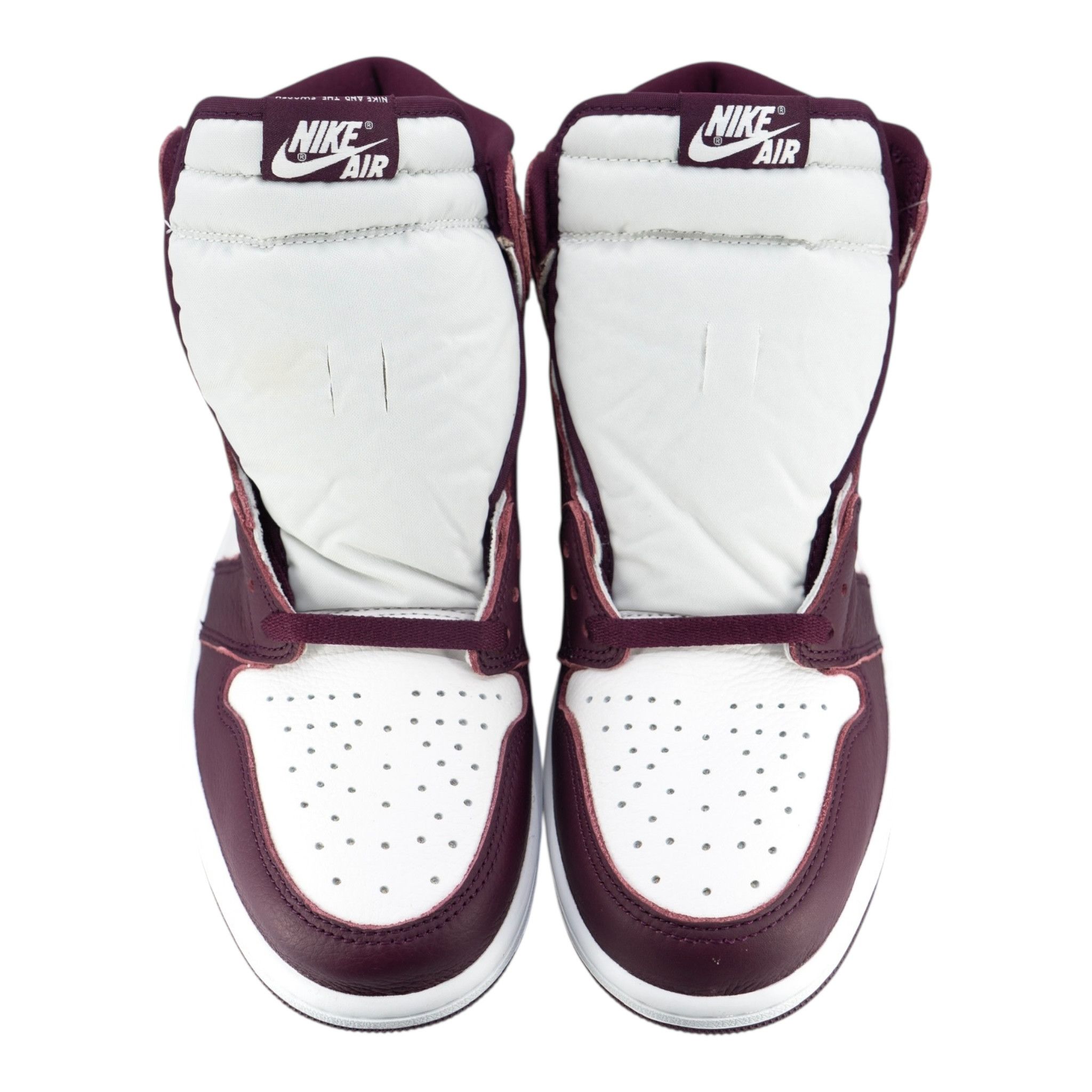 Nike 1 Retro High OG Bordeaux Size US 9 / EU 42 - 5 Thumbnail