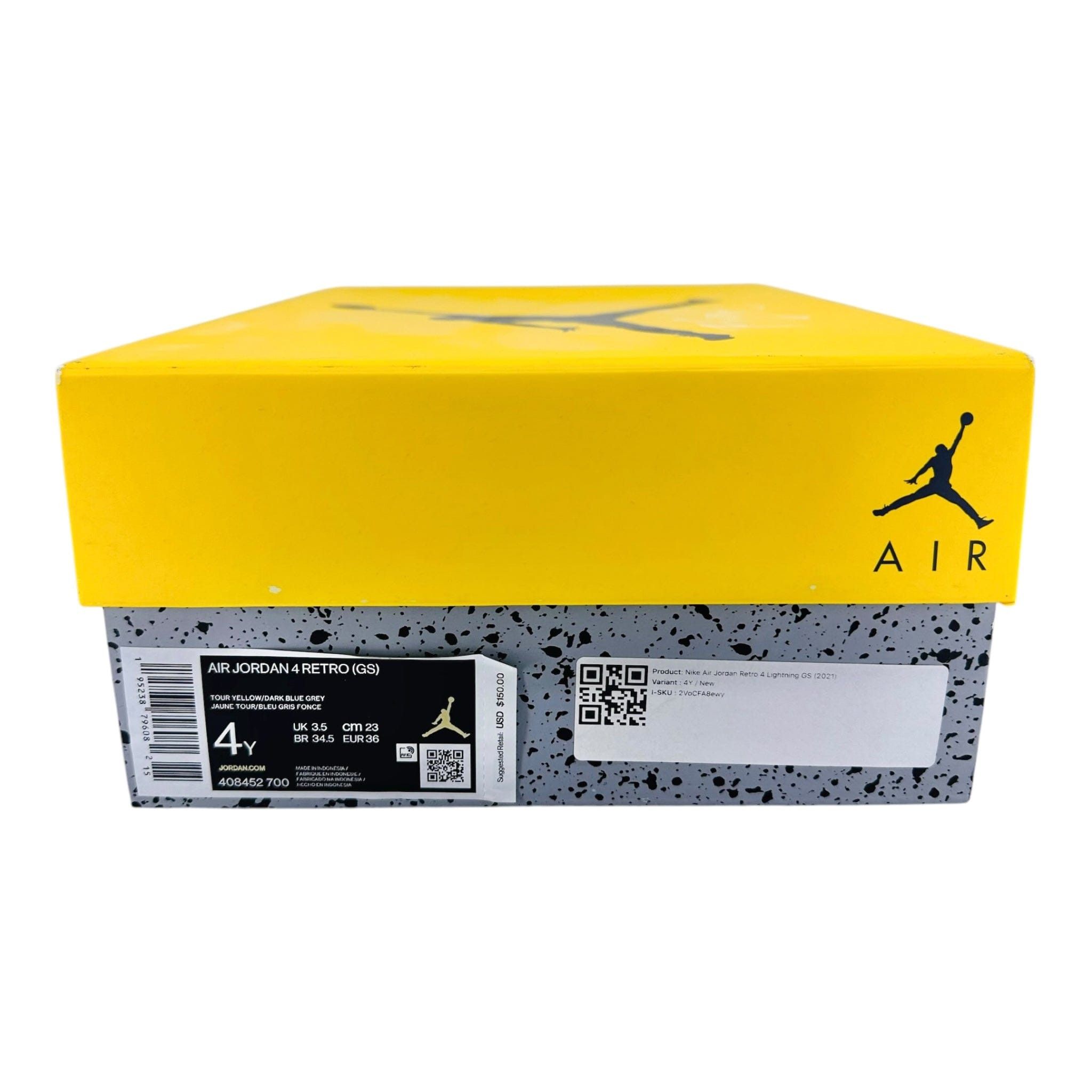 Nike Retro 4 Lightning GS (2021) Size US 5 / EU 37 - 8 Thumbnail