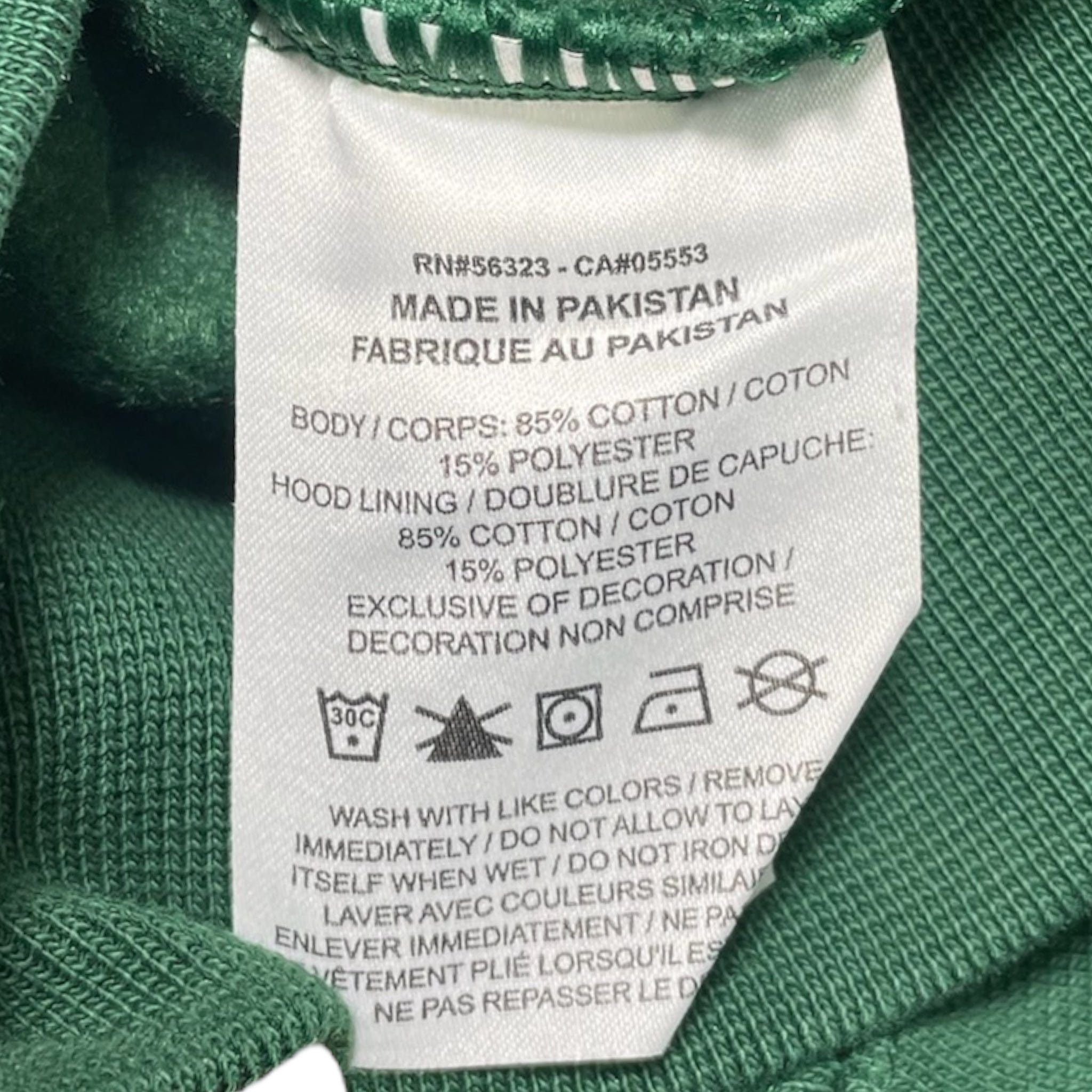 Supreme Jordan Hooded Sweatshirt (FW24) Green Size US L / EU 52-54 / 3 - 5 Thumbnail