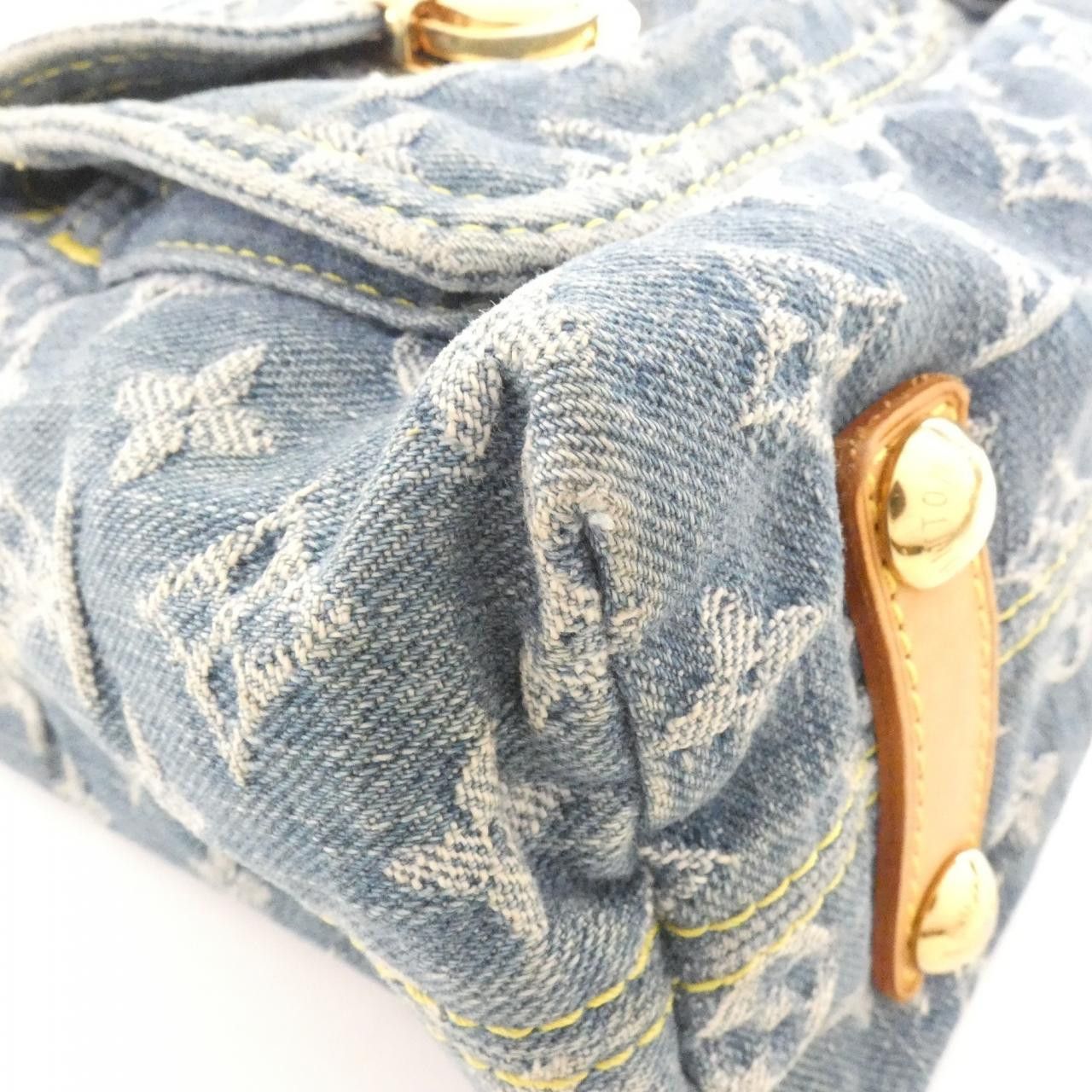 Louis Vuitton Louis Vuitton Louis Vuitton Monogram Denim Shoulder Bag Textile Shoulder Bag M95048 DUTY FREE for USA Size ONE SIZE - 3 Thumbnail