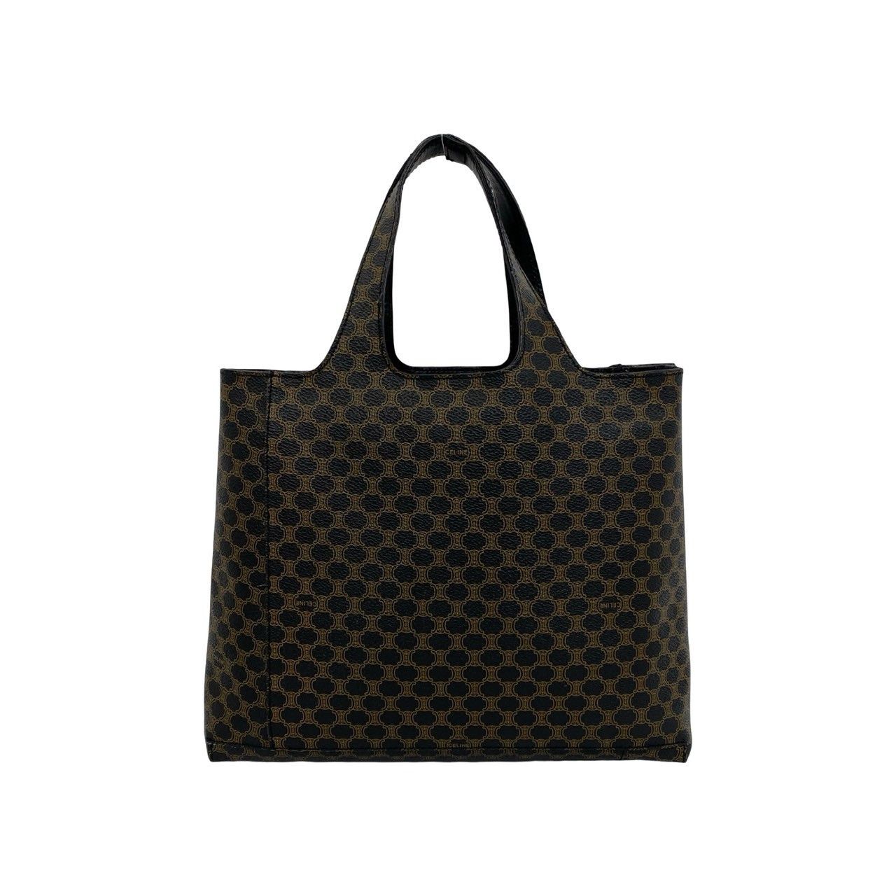 Celine Celine Celine Macadam Triomphe PVC Leather Handbag Leather Tote Bag DUTY FREE for USA Size ONE SIZE - 4 Thumbnail