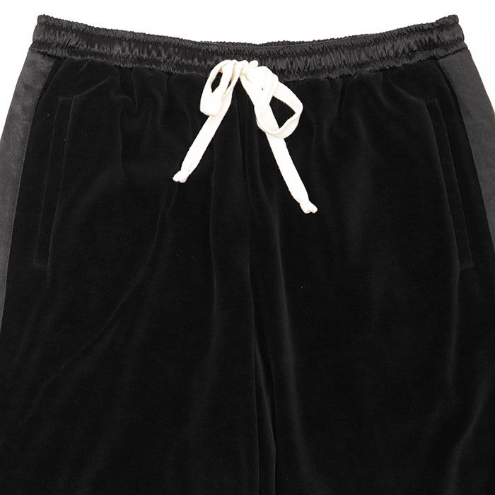 Gucci Gucci Gucci Velour Satin Sweatpants Textile Bottoms DUTY FREE for USA Size ONE SIZE - 2 Thumbnail