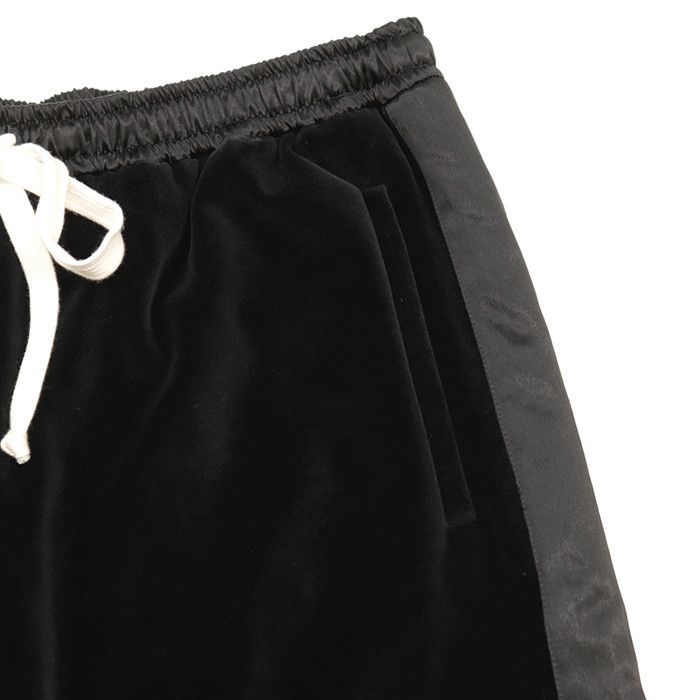 Gucci Gucci Gucci Velour Satin Sweatpants Textile Bottoms DUTY FREE for USA Size ONE SIZE - 3 Thumbnail