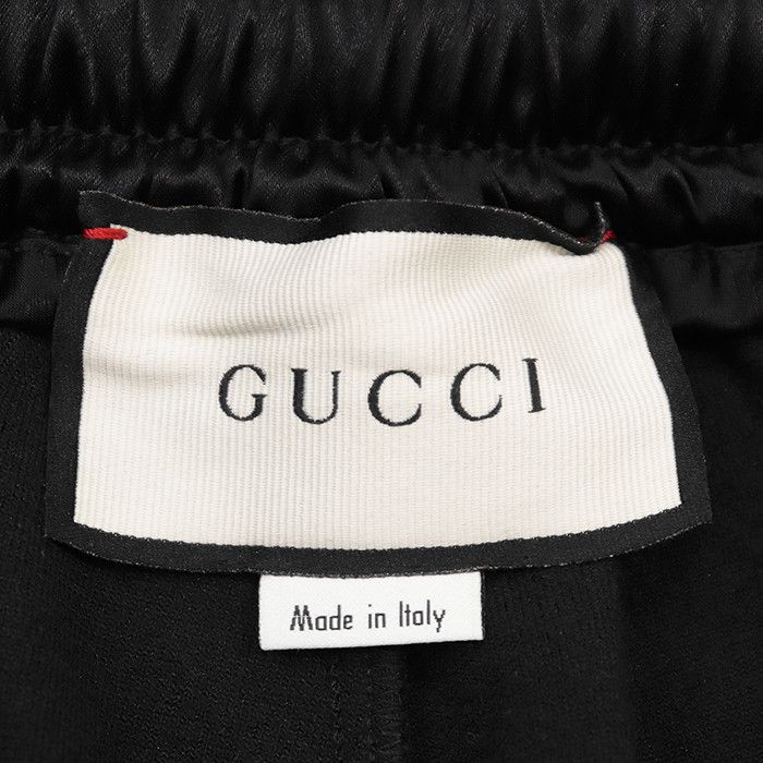 Gucci Gucci Gucci Velour Satin Sweatpants Textile Bottoms DUTY FREE for USA Size ONE SIZE - 8 Thumbnail