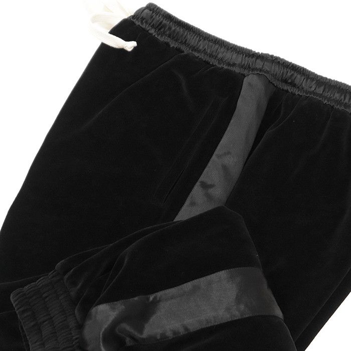Gucci Gucci Gucci Velour Satin Sweatpants Textile Bottoms DUTY FREE for USA Size ONE SIZE - 4 Thumbnail