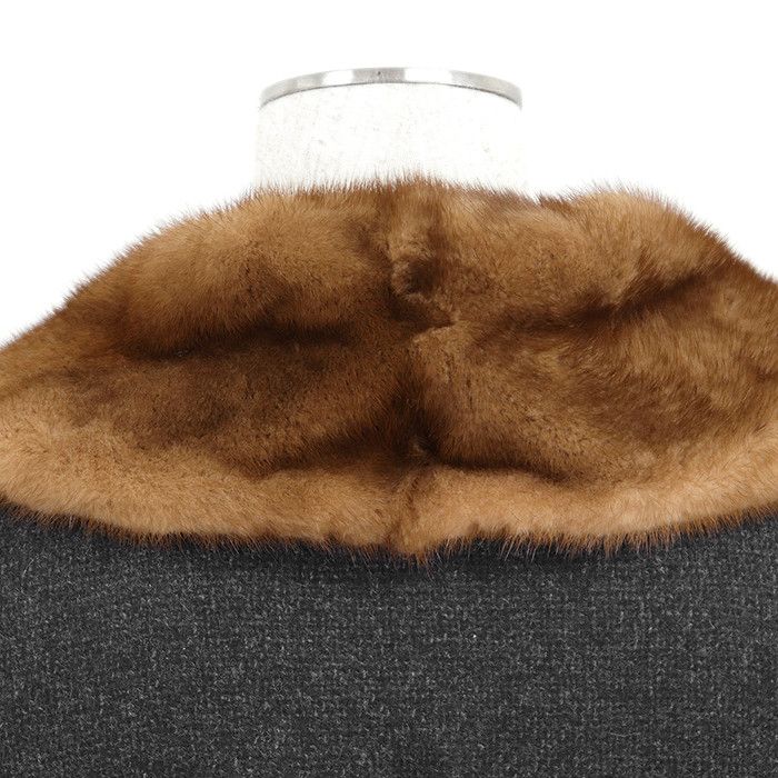 Other Other FOXEY BOUTIQUE Cashmere Wool Mink Coat Textile Outerwear 14370-AC0102 DUTY FREE for USA Size ONE SIZE - 16 Thumbnail