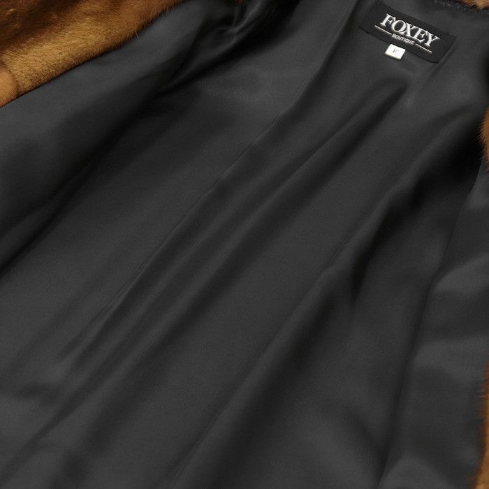 Other Other FOXEY BOUTIQUE Cashmere Wool Mink Coat Textile Outerwear 14370-AC0102 DUTY FREE for USA Size ONE SIZE - 11 Thumbnail