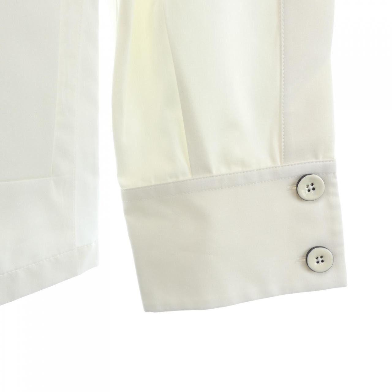 Jil Sander Jil Sander Jil Sander Cotton Shirt Textile Dress Shirt J02BN0154 DUTY FREE for USA Size ONE SIZE - 6 Thumbnail