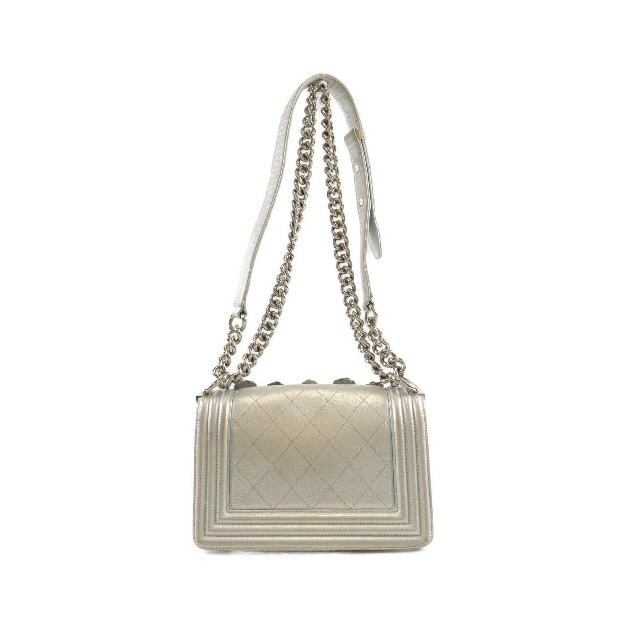 Chanel Chanel Chanel Boy Chanel Metallic Calf Shoulder Bag Leather Shoulder Bag 67085 DUTY FREE for USA Size ONE SIZE - 2 Thumbnail