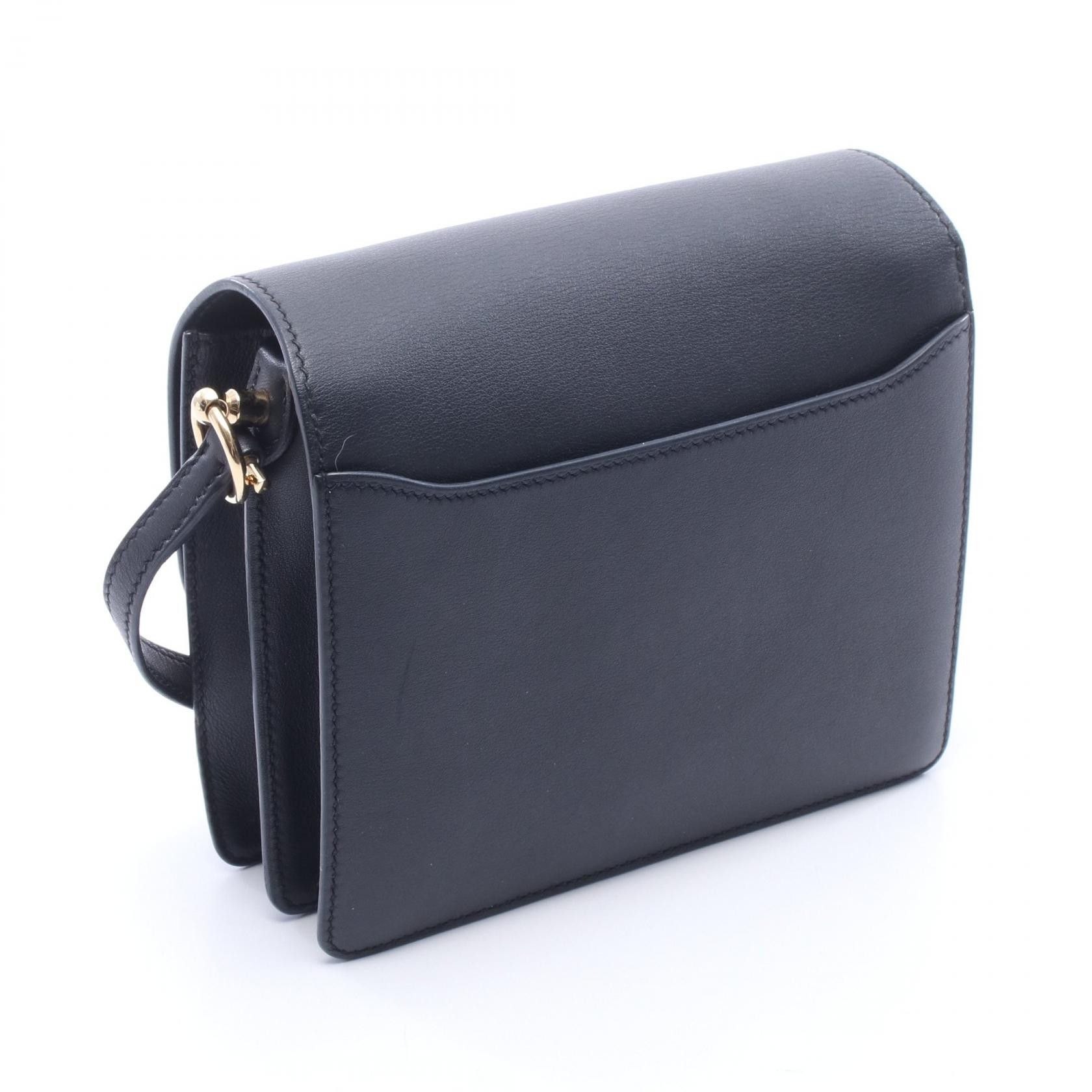 Hermes Hermes Hermes Roulis Mini Swift Calfskin Shoulder Bag Leather Shoulder Bag Stamp Y (2020) DUTY FREE for USA Size ONE SIZE - 2 Thumbnail