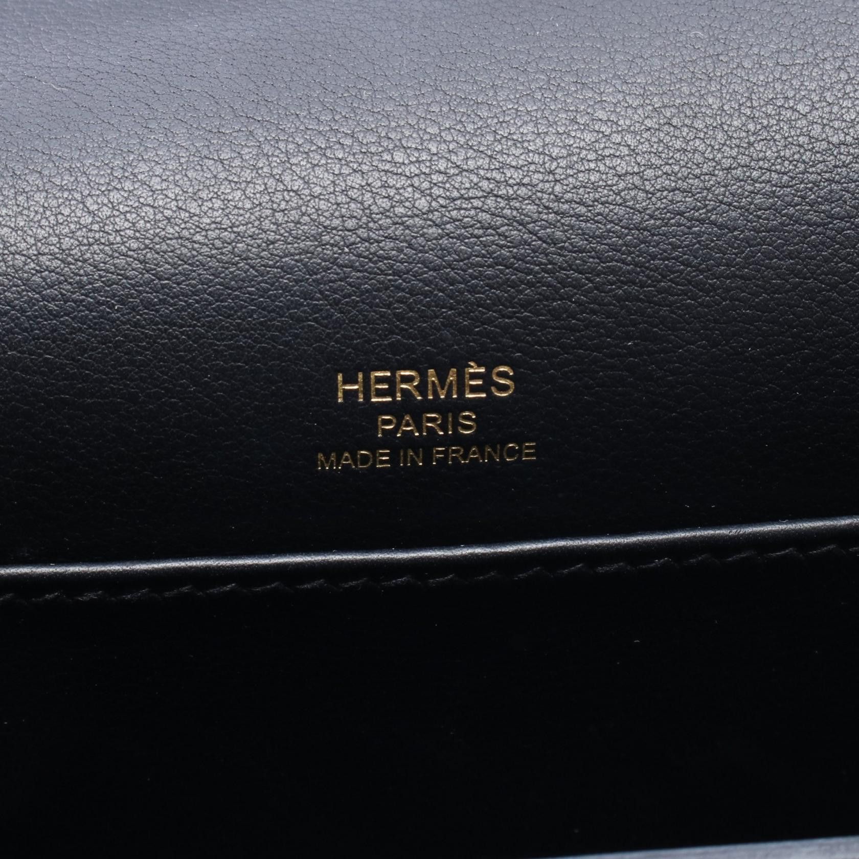 Hermes Hermes Hermes Roulis Mini Swift Calfskin Shoulder Bag Leather Shoulder Bag Stamp Y (2020) DUTY FREE for USA Size ONE SIZE - 4 Thumbnail