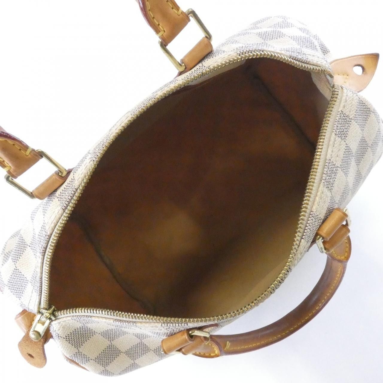 Louis Vuitton Louis Vuitton Louis Vuitton Damier Azur Boston Bag Textile Travel Bag N41533 DUTY FREE for USA Size ONE SIZE - 9 Thumbnail