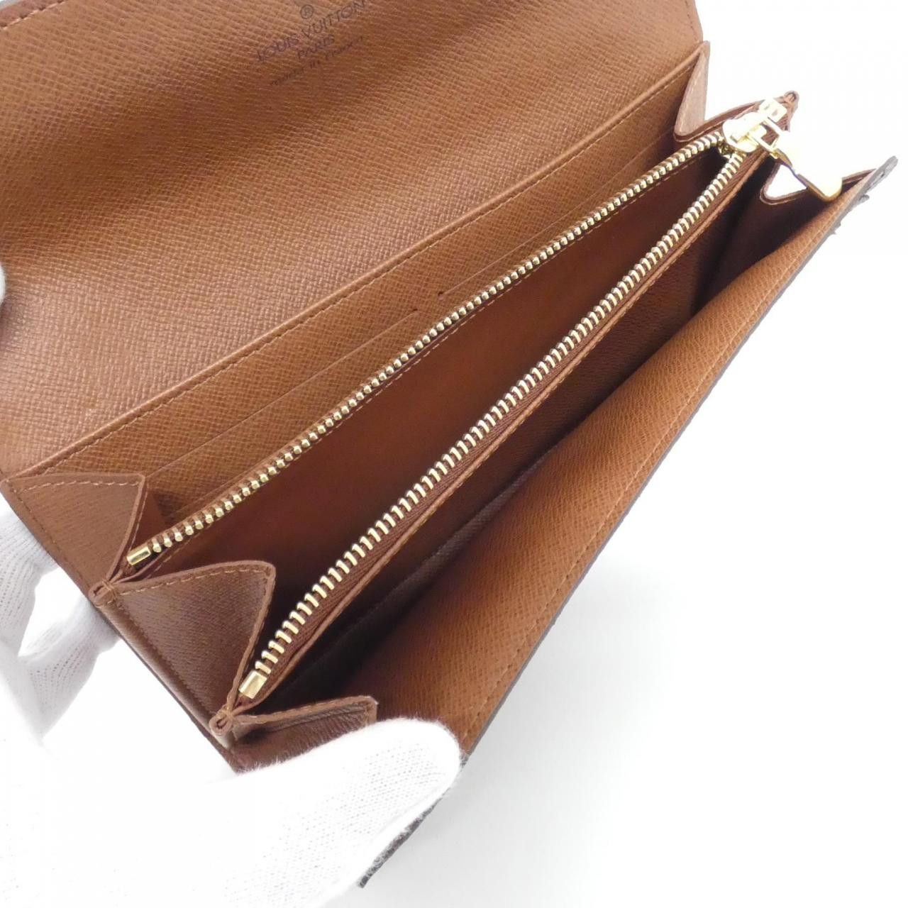 Louis Vuitton Louis Vuitton Louis Vuitton Monogram Long Wallet Textile Long Wallet M61734 DUTY FREE for USA Size ONE SIZE - 8 Thumbnail