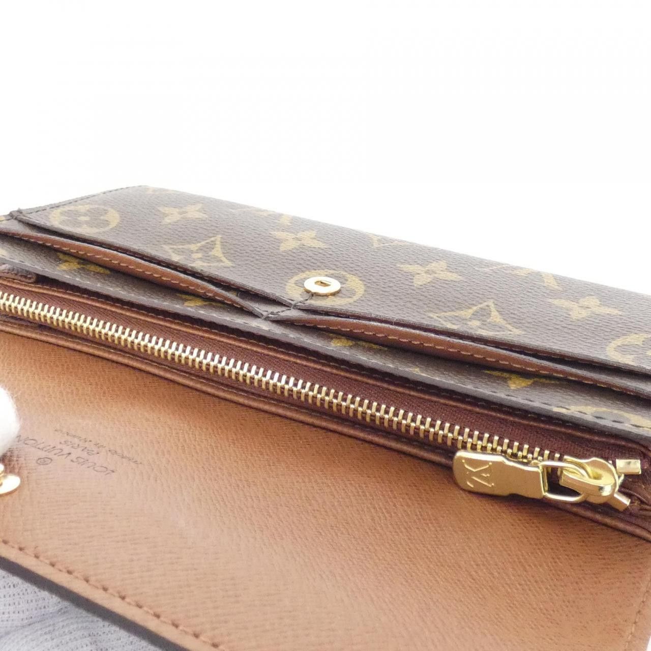 Louis Vuitton Louis Vuitton Louis Vuitton Monogram Long Wallet Textile Long Wallet M61734 DUTY FREE for USA Size ONE SIZE - 7 Thumbnail