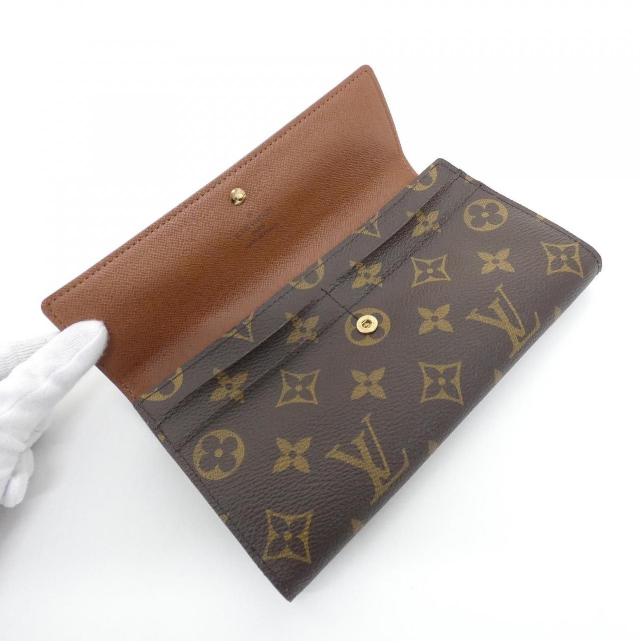 Louis Vuitton Louis Vuitton Louis Vuitton Monogram Long Wallet Textile Long Wallet M61734 DUTY FREE for USA Size ONE SIZE - 6 Thumbnail