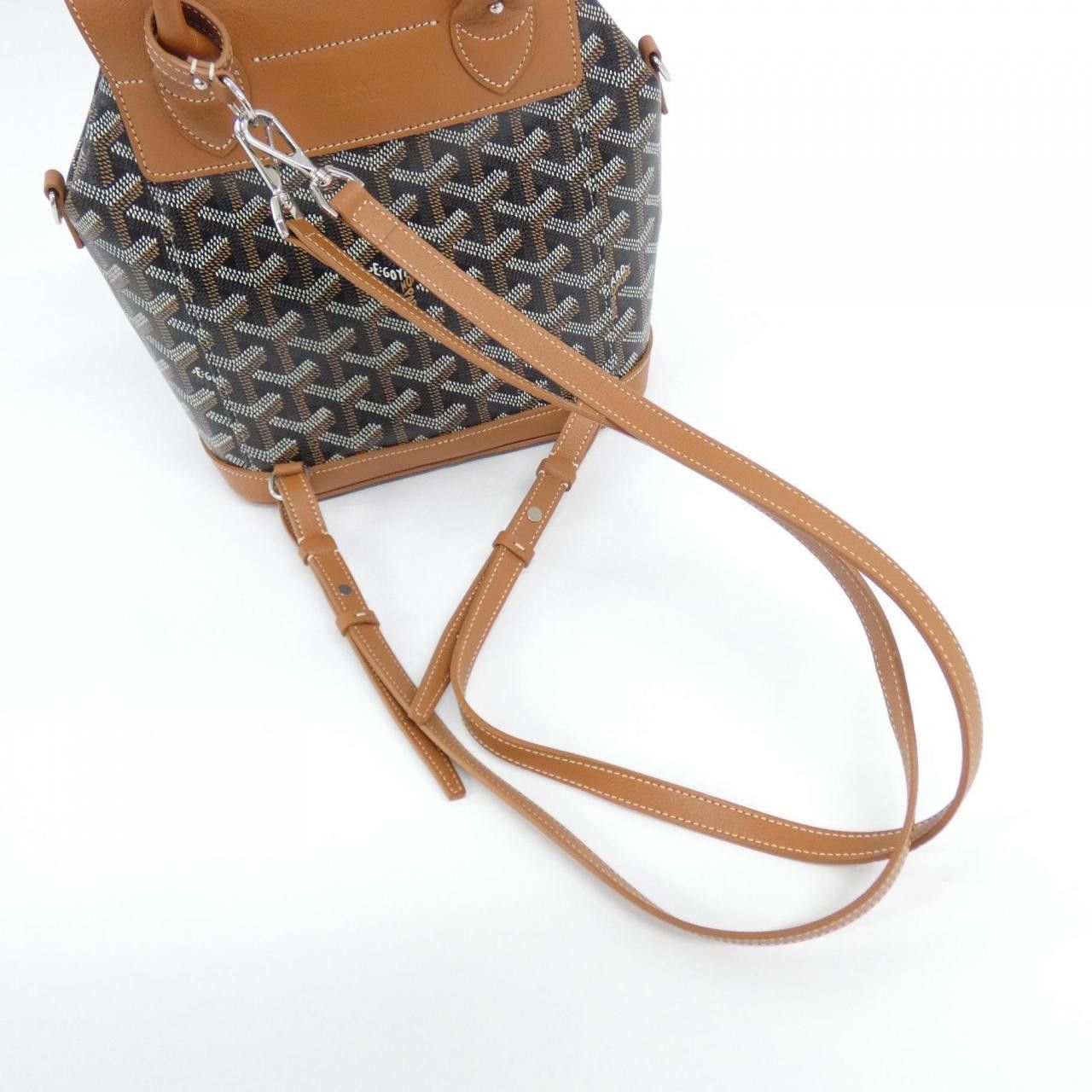 Goyard Goyard Goyard Alpain Mini Coated Canvas Backpack Leather Backpack DUTY FREE for USA Size ONE SIZE - 6 Thumbnail