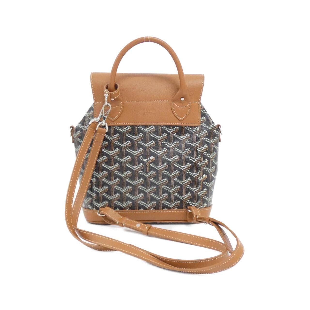 Goyard Goyard Goyard Alpain Mini Coated Canvas Backpack Leather Backpack DUTY FREE for USA Size ONE SIZE - 2 Thumbnail