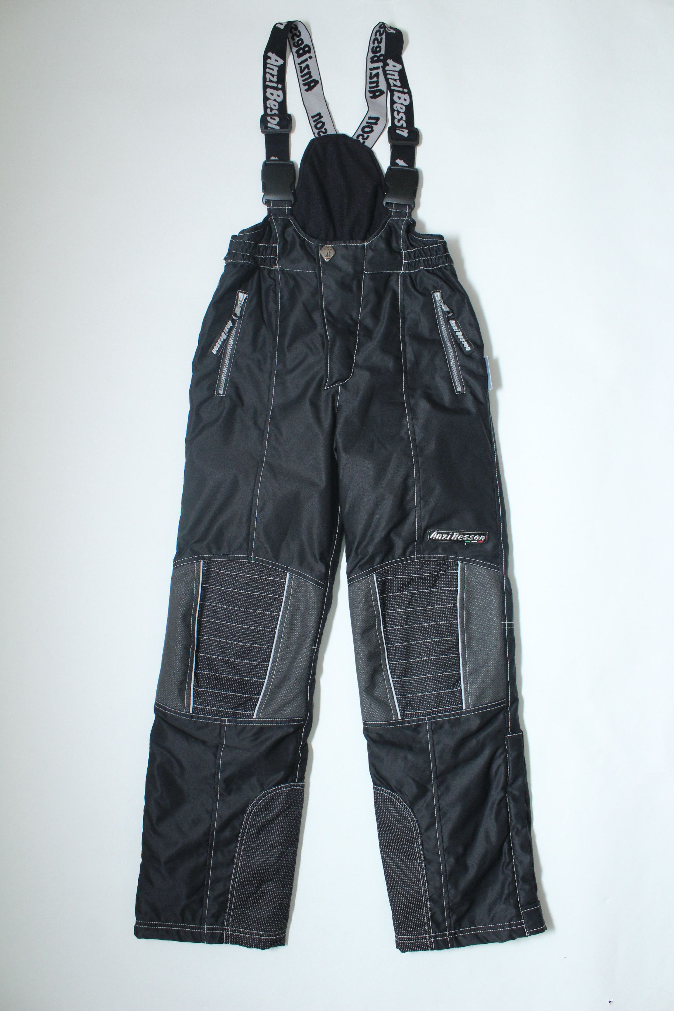 Combinaison De Ski Vintage ANZI BESSON Années 90 - Coupe Verte Colorblock - Taille L Femme
