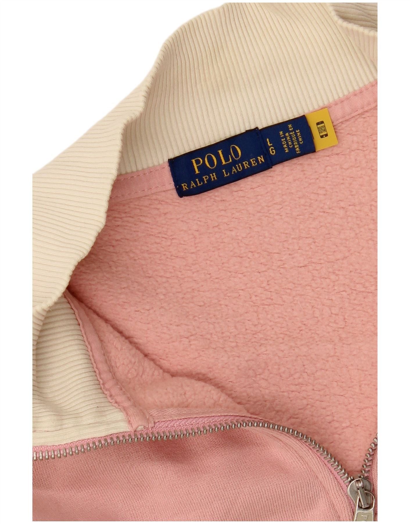 Polo Ralph Lauren Womens Overd Sweatshirt Jumper UK 16 Large Pink Size XL / US 12-14 / IT 48-50 - 3 Thumbnail