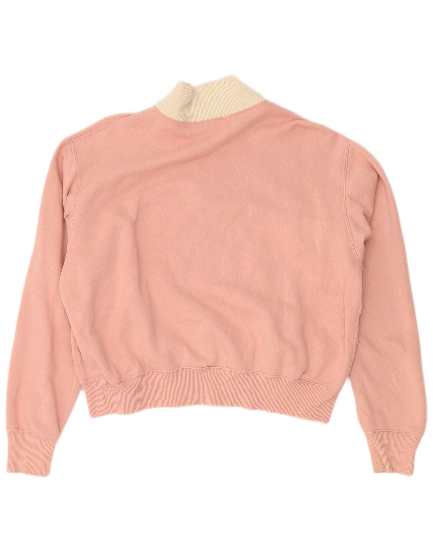 Polo Ralph Lauren Womens Overd Sweatshirt Jumper UK 16 Large Pink Size XL / US 12-14 / IT 48-50 - 2 Thumbnail