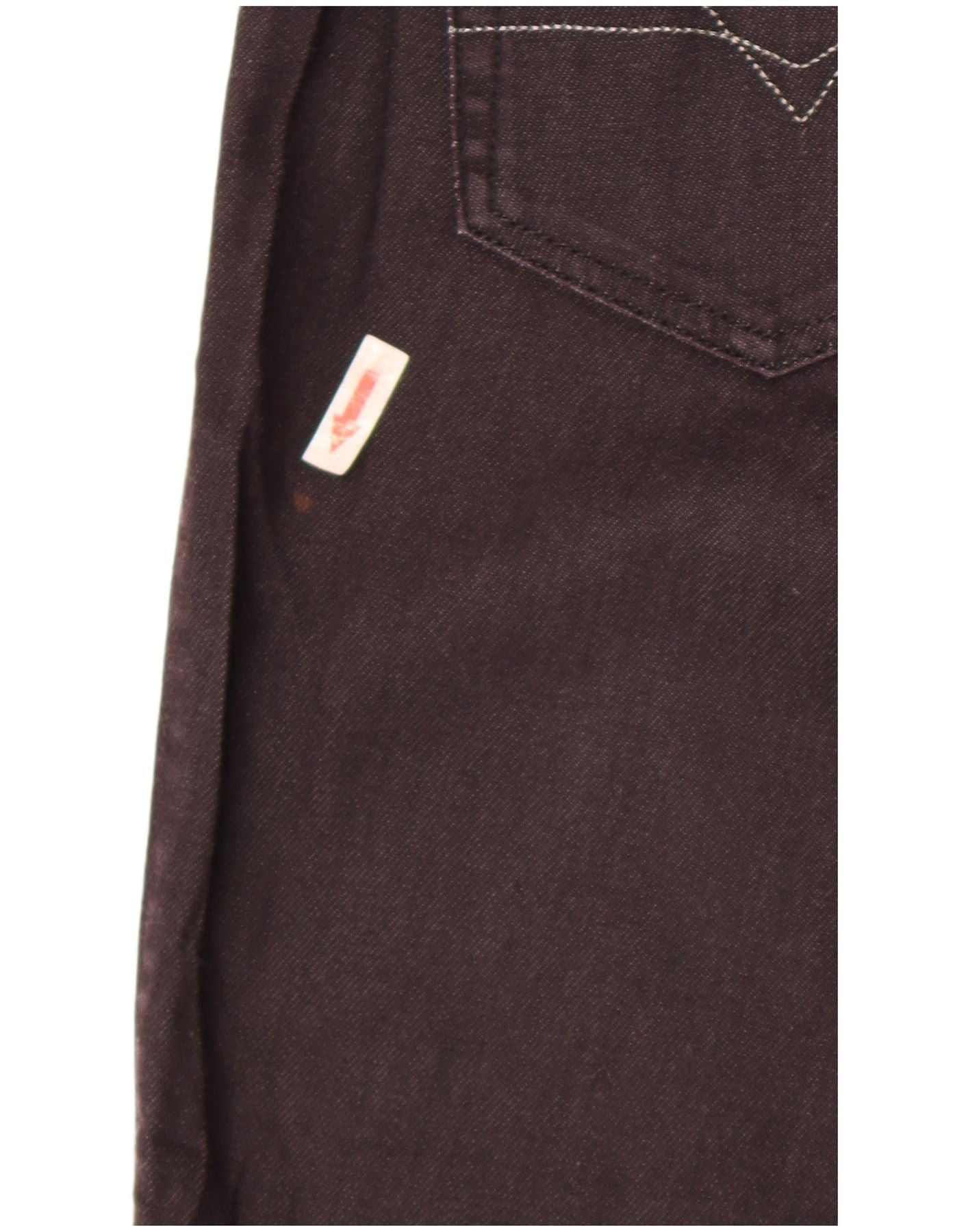 Diesel Womens Husky Slim Jeans W30 L30 Black Cotton Size 42" / US 20 - 3 Thumbnail