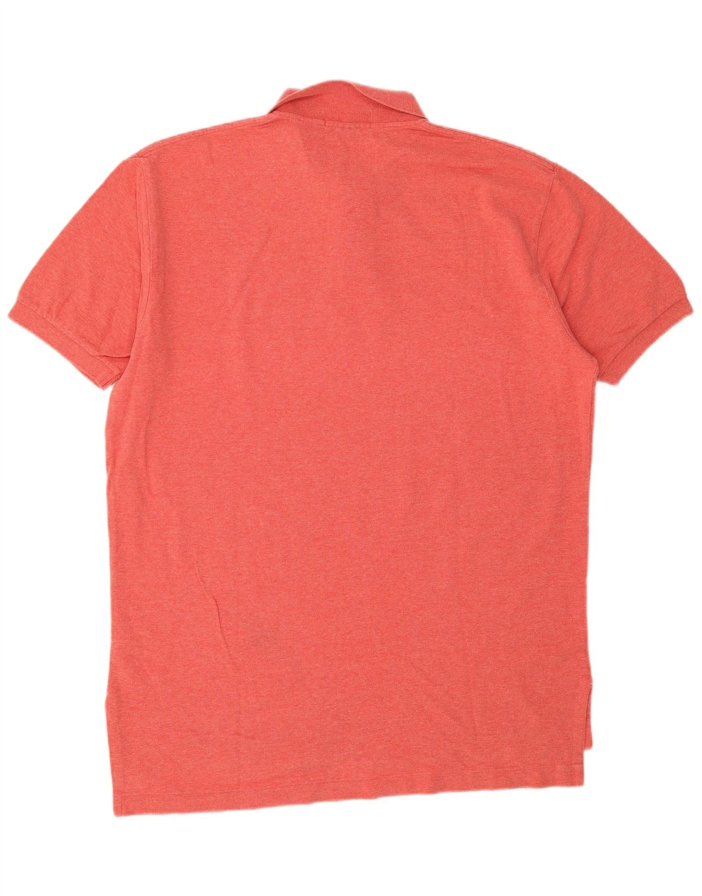 Polo Ralph Lauren Mens Polo Shirt Large Red Cotton Size US XXL / EU 58 / 5 - 2 Thumbnail