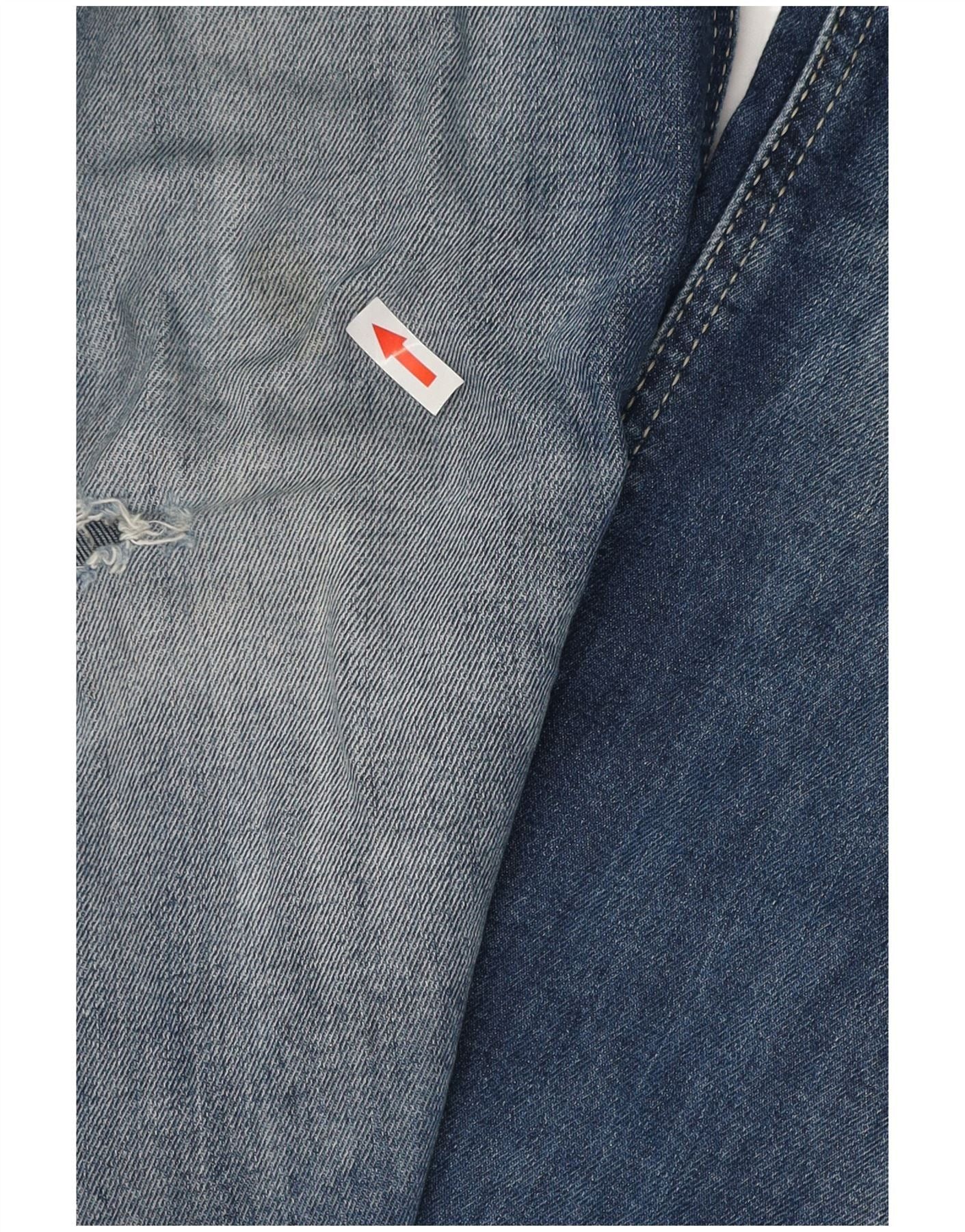 Diesel Mens Safado Regular Slim Straight Jeans W36 L32 Blue Cotton Size US 28 / EU 44 - 3 Thumbnail