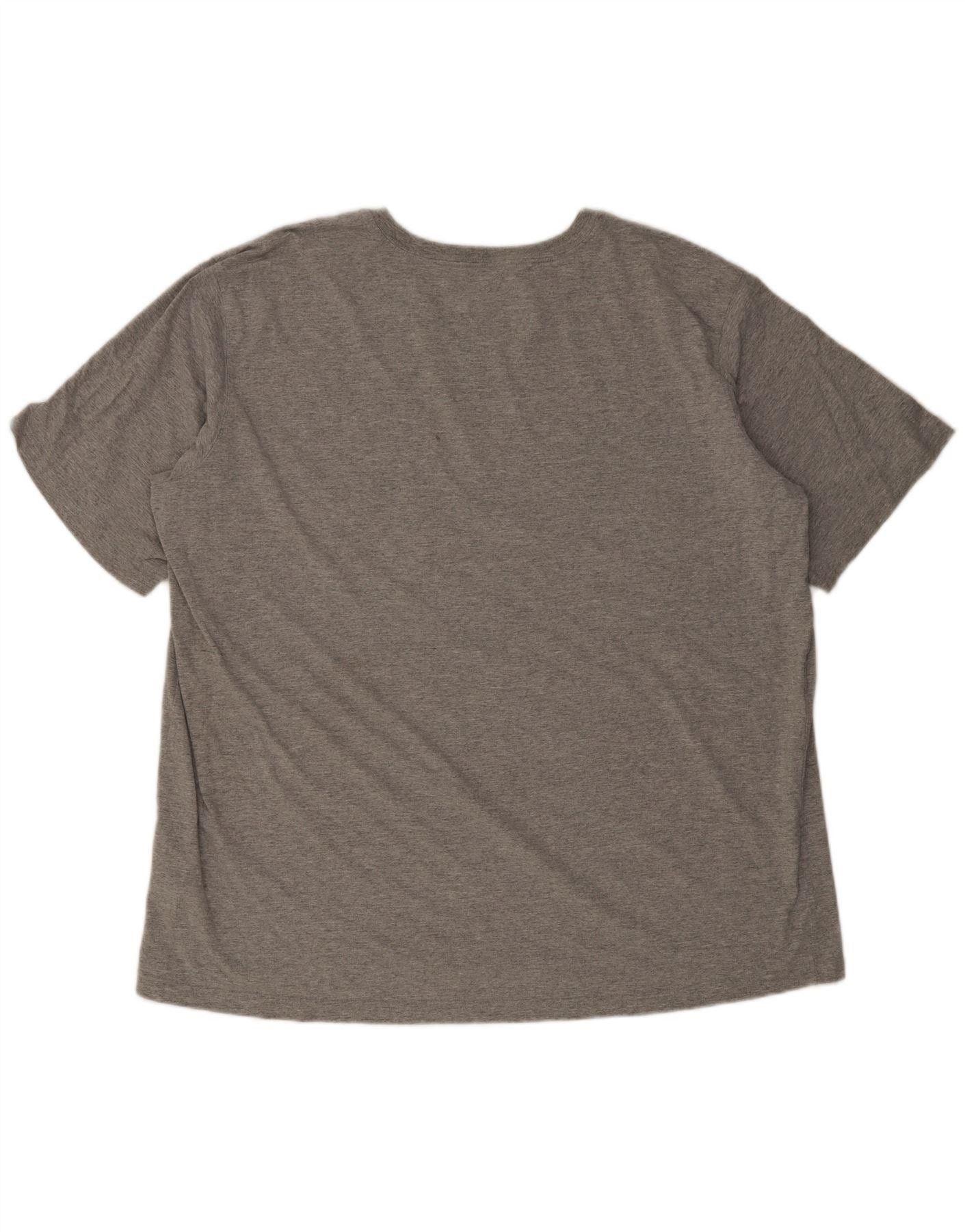 Carhartt Mens Relaxed Fit T-Shirt Top 3XL Grey Cotton Size US XL / EU 56 / 4 - 2 Thumbnail