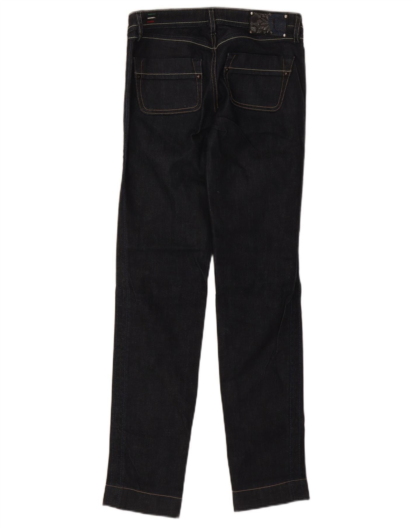 Diesel Womens Kinkey Slim Jeans W27 L31 Navy Blue Cotton Size 42" / US 20 - 2 Thumbnail