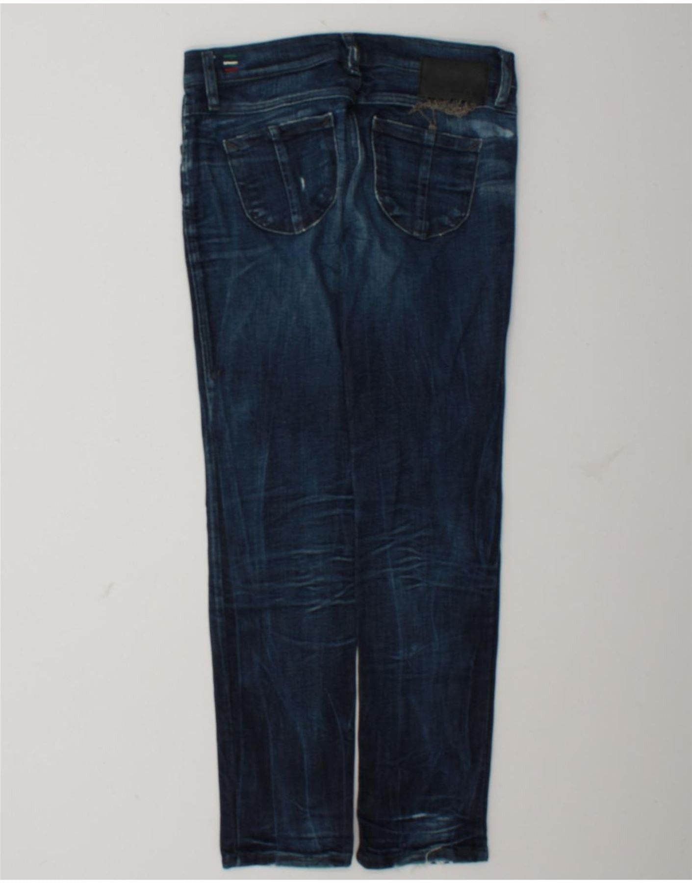 Diesel Womens Zivy Distressed Slim Jeans W26 L29 Blue Cotton Size 42" / US 20 - 2 Thumbnail