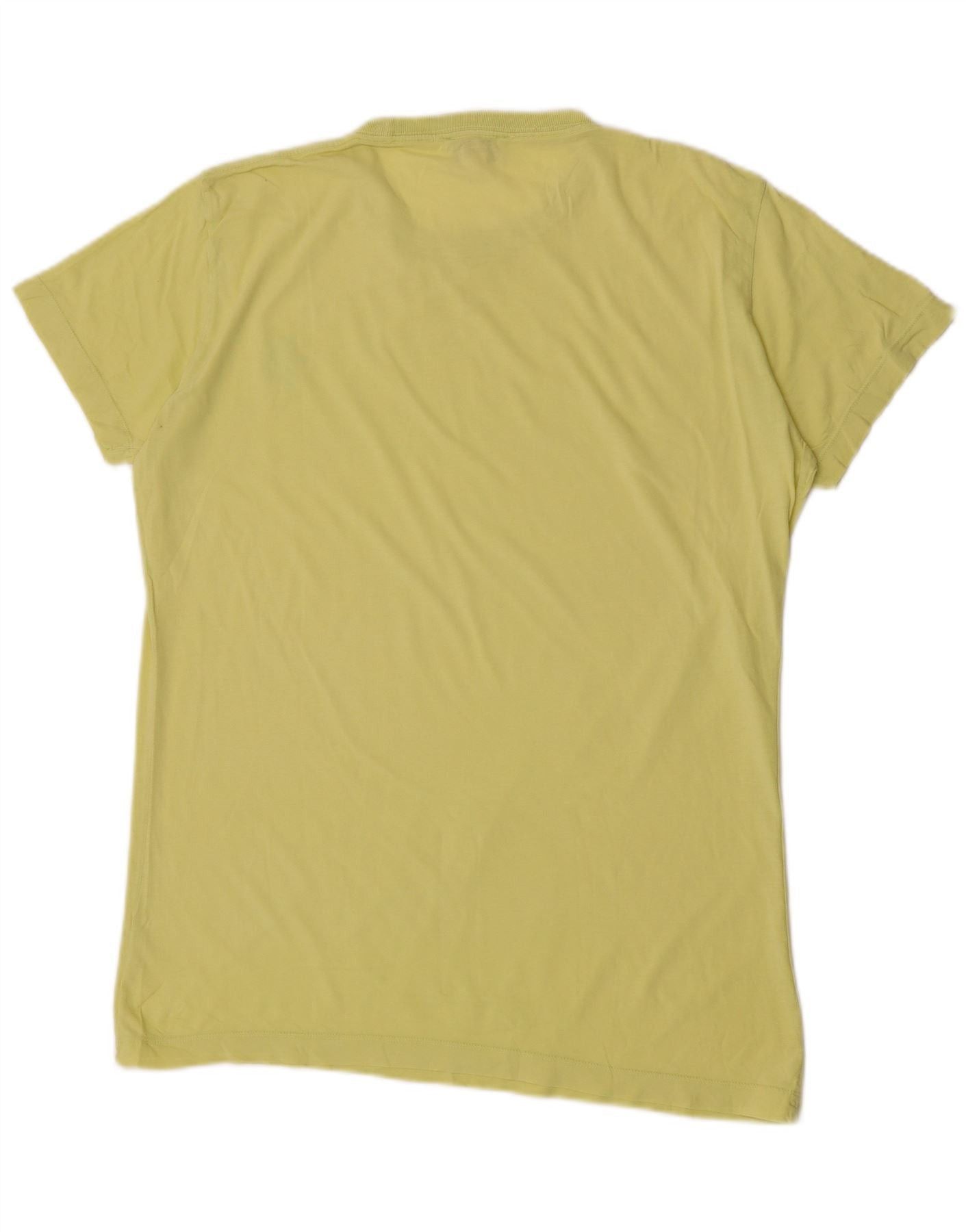 Diesel Mens T-Shirt Top XL Yellow Size US XXL / EU 58 / 5 - 2 Thumbnail