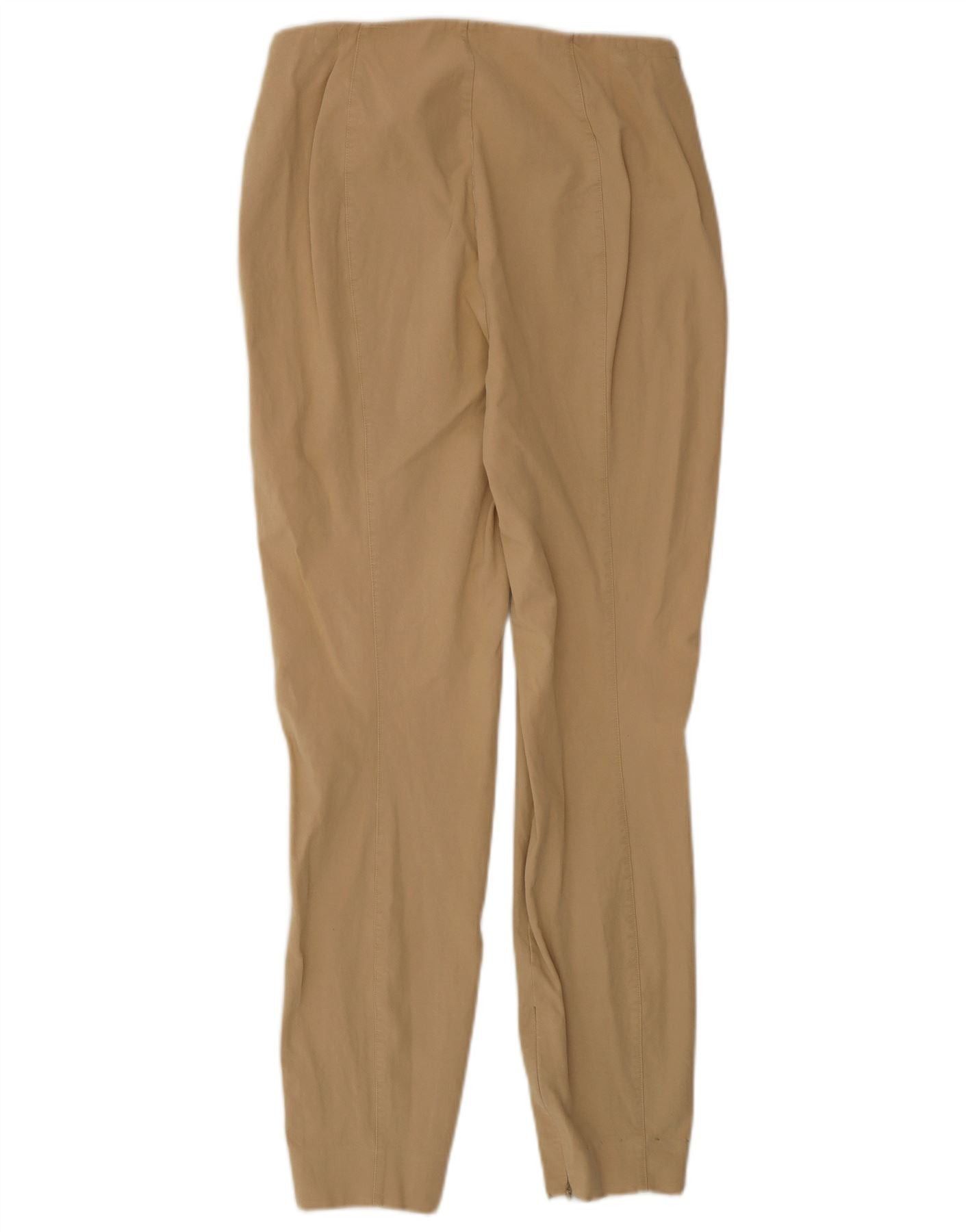 Polo Ralph Lauren Womens Slim Casual Trousers US 4 Small W24 L28 Beige Size 25" / US 0 / IT 36 - 2 Thumbnail