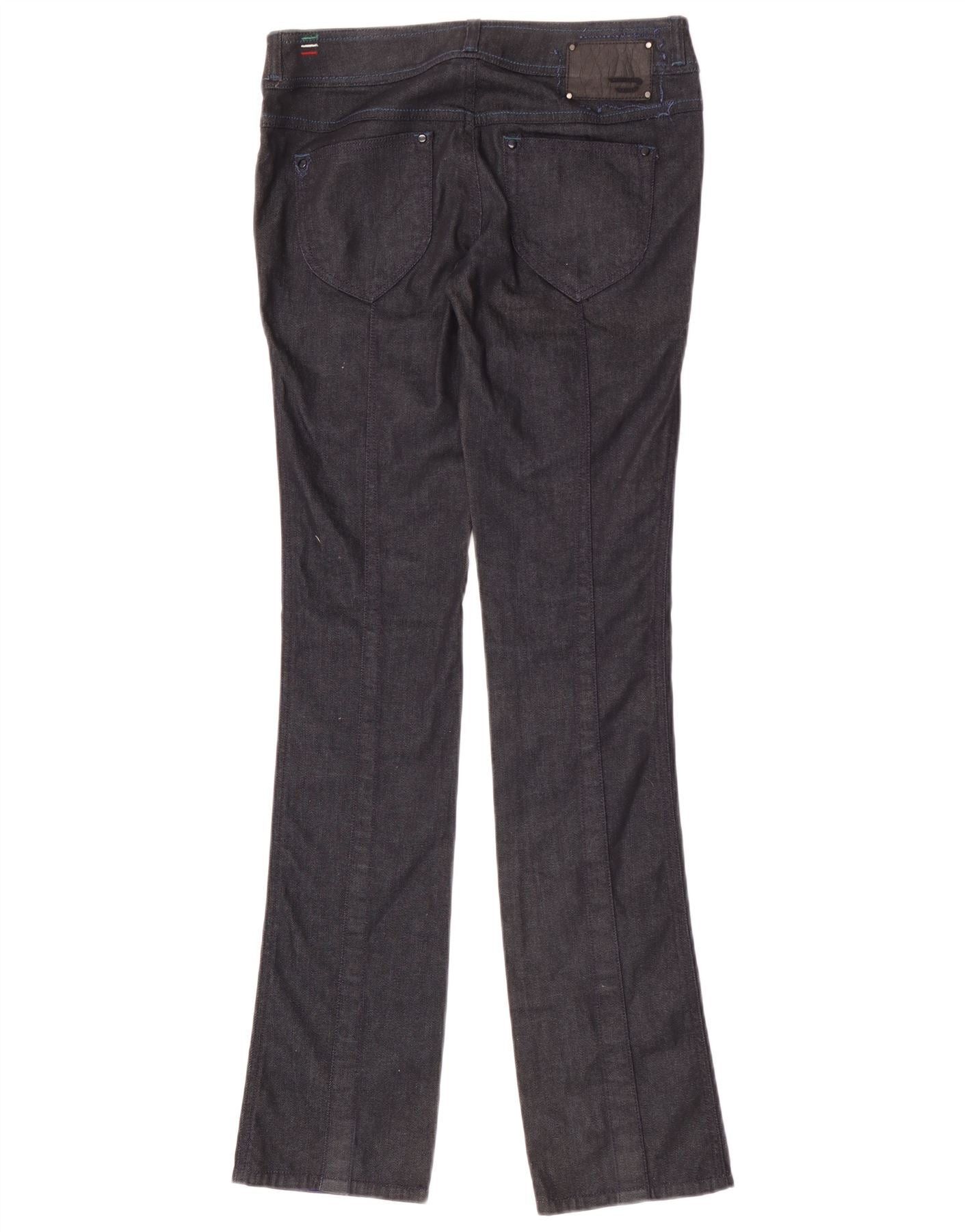 Diesel Womens Rokket Slim Jeans W28 L32 Navy Blue Cotton Size 42" / US 20 - 2 Thumbnail