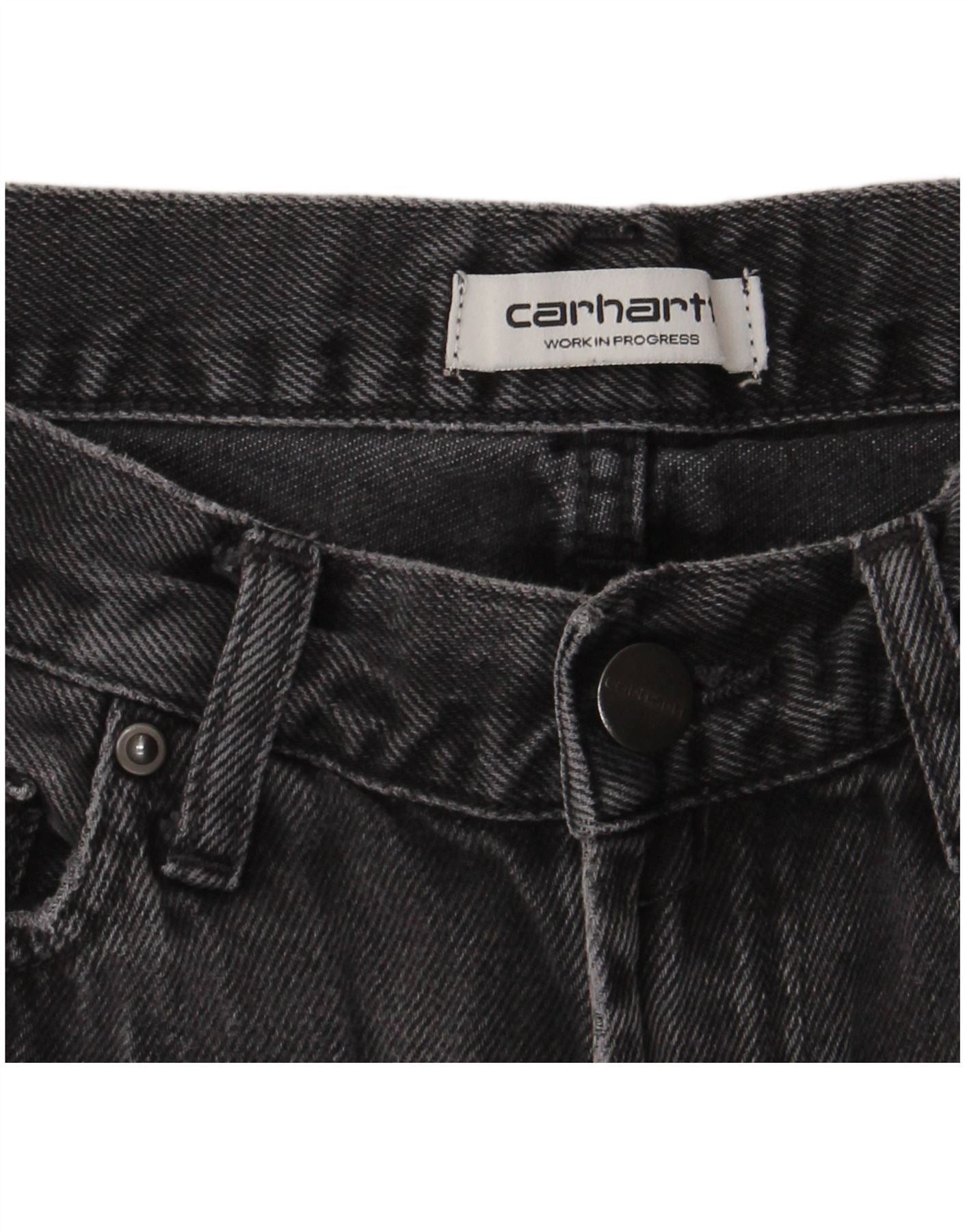 Carhartt Womens Slim Jeans W26 L25 Grey Cotton Size 42" / US 20 - 3 Thumbnail