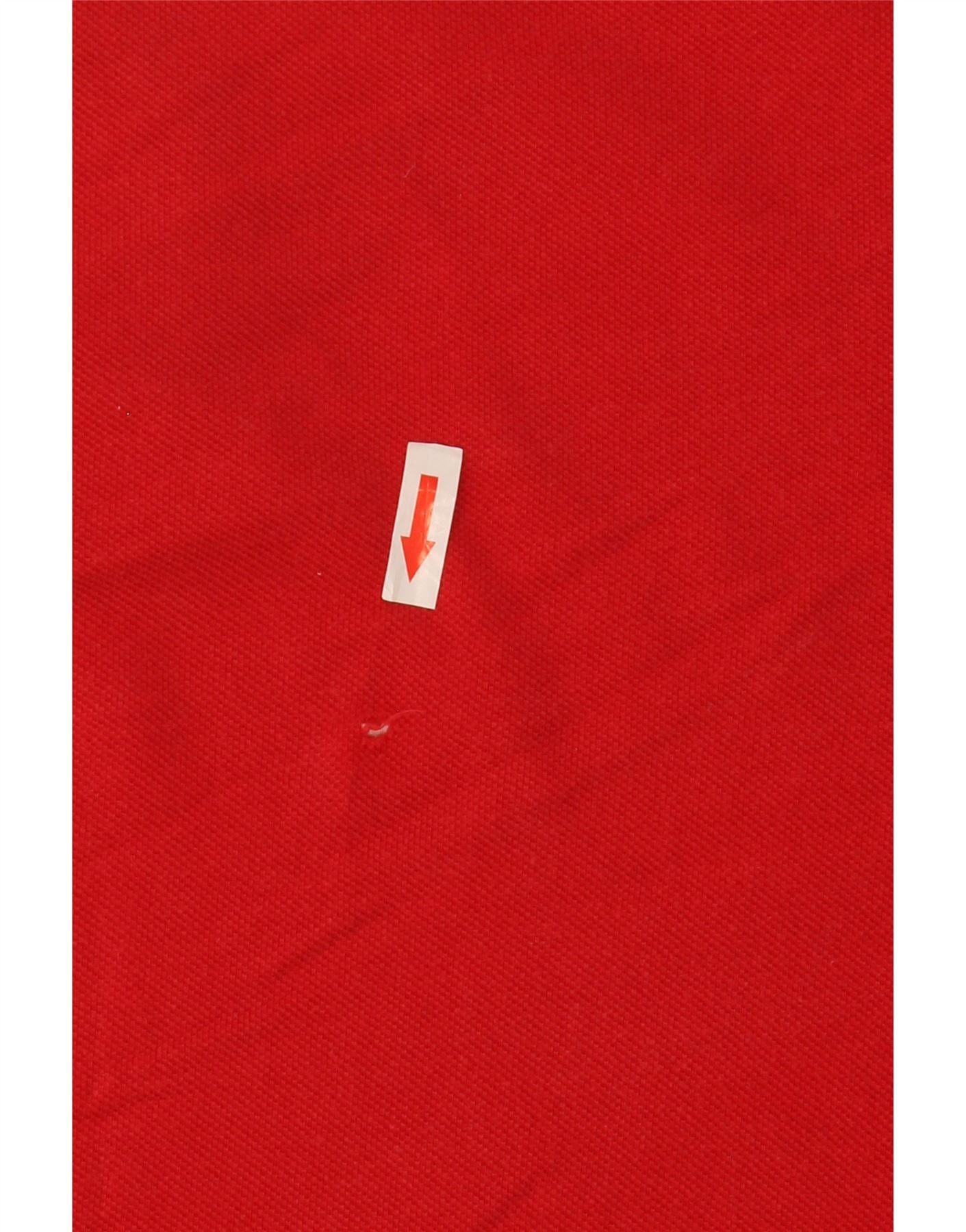 Polo Ralph Lauren Mens Polo Shirt Large Red Cotton Size US XXL / EU 58 / 5 - 3 Thumbnail
