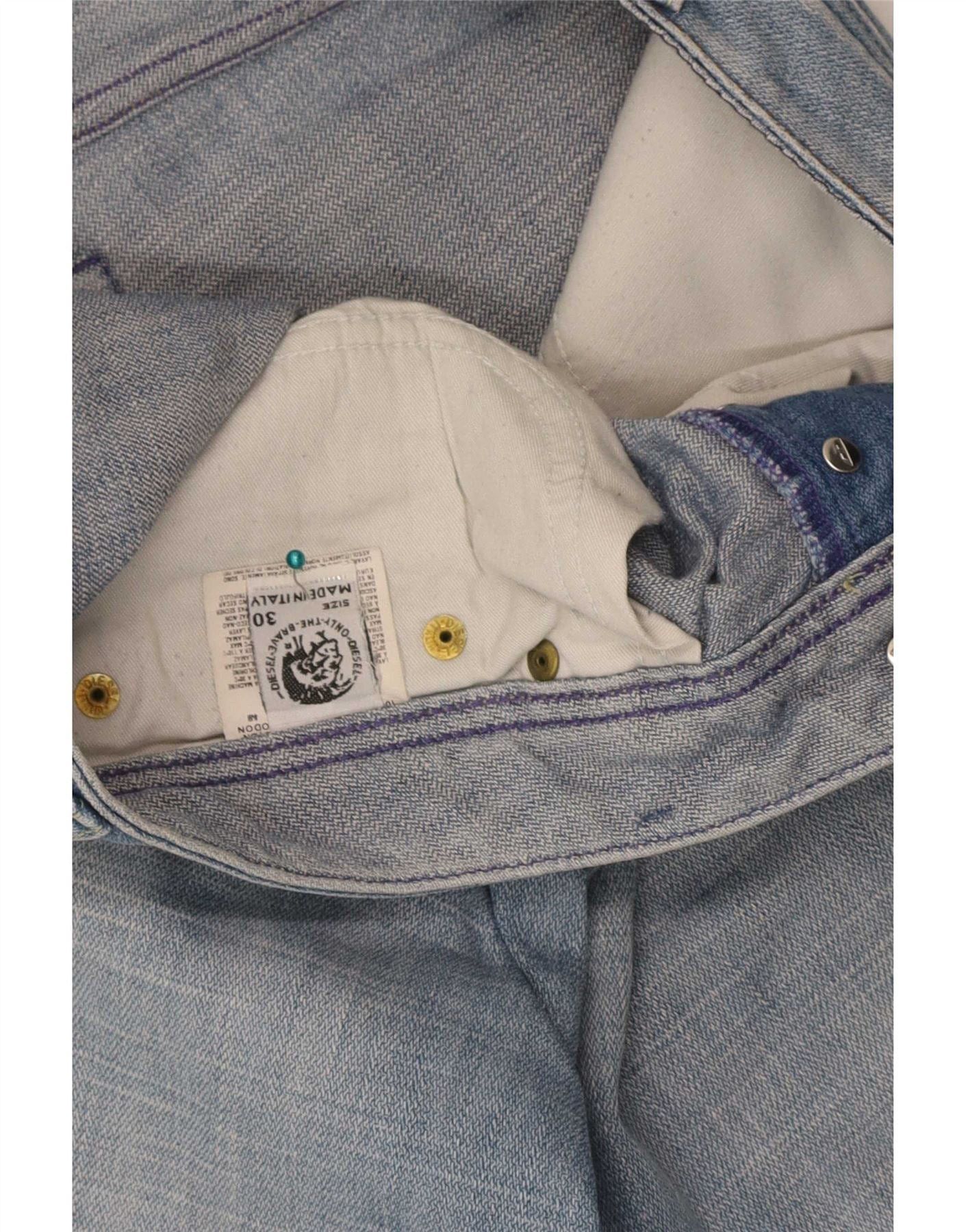 Diesel Mens Denim Shorts W30 Medium Blue Cotton Size US 30 / EU 46 - 3 Thumbnail